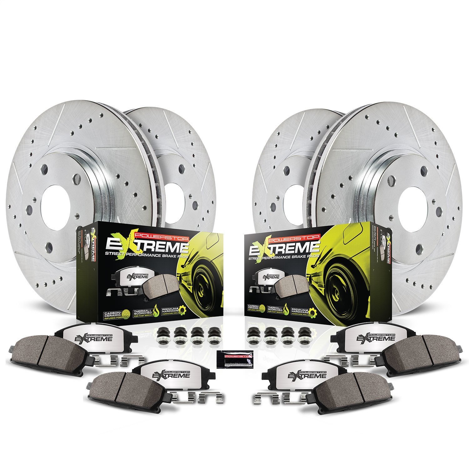 Z26 Brake Pads & Rotor Kit for Street