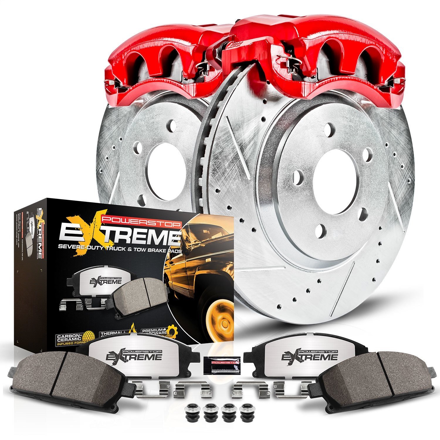 Truck and Towing Z36 Brake Upgrade Kit Cross-Drilled