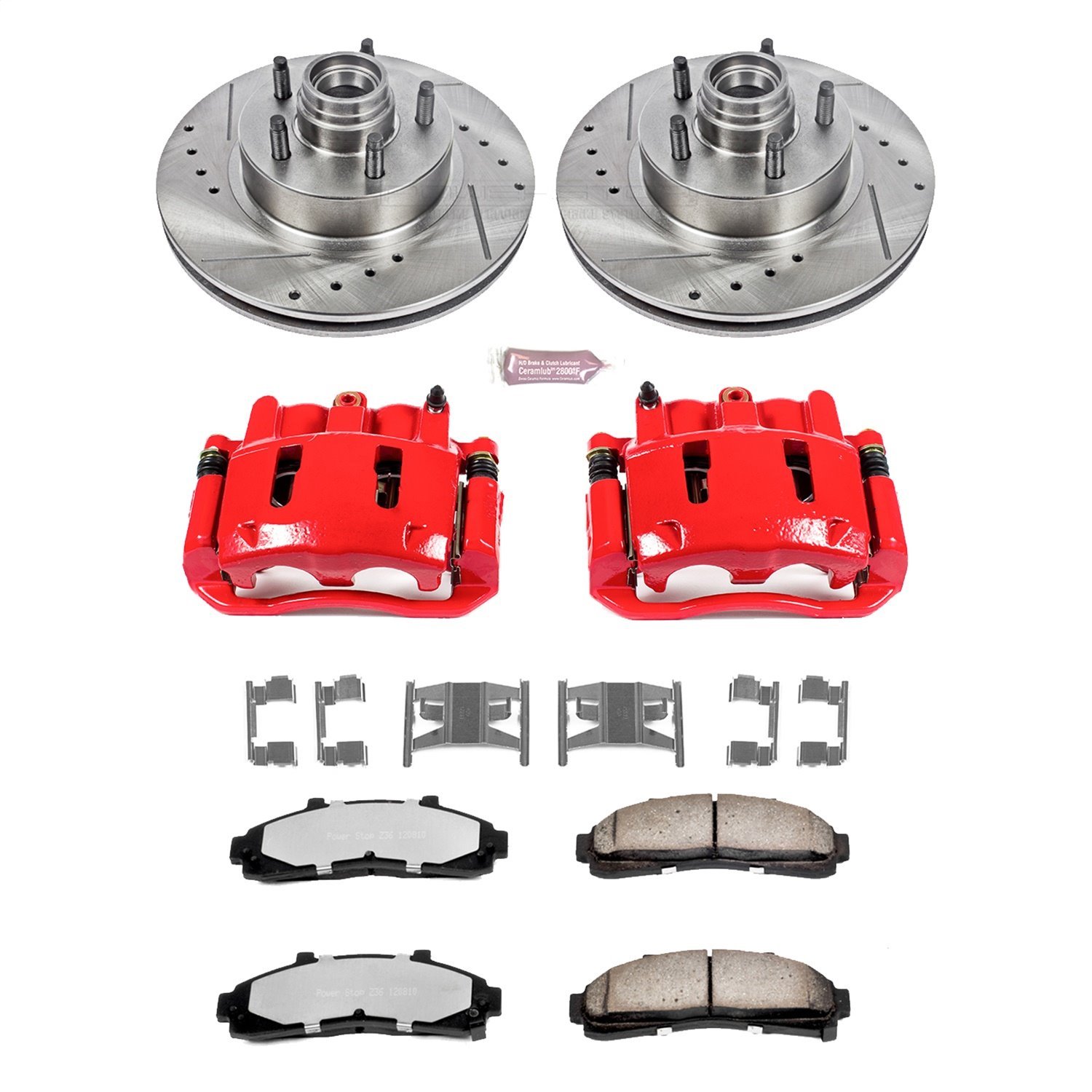 Truck and Towing Z36 Brake Upgrade Kit Cross-Drilled