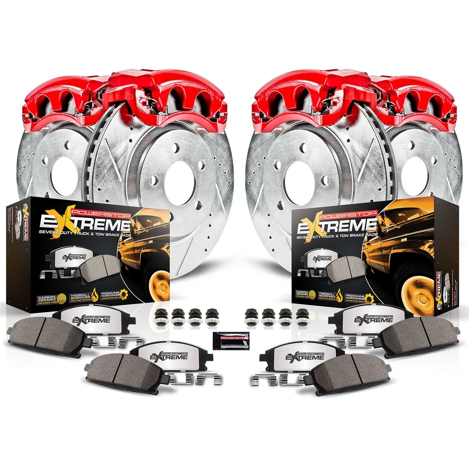 Z36 Extreme Performance Truck And Tow 1-Click Brake Kit w/Calipers