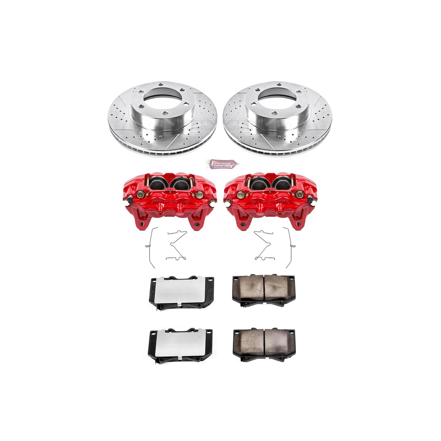 Truck and Tow Z36 Front Brake Pad, Rotor and Caliper Kit