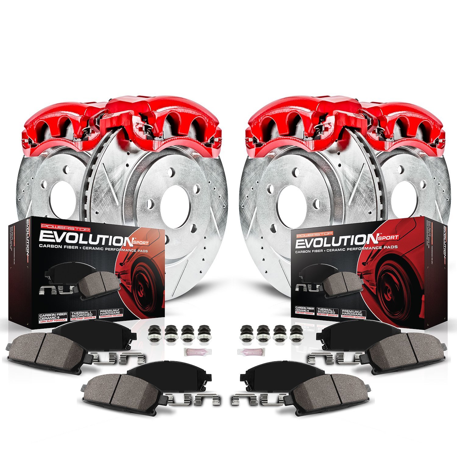 Z23 Evolution Sport Performance 1-Click Brake Kit w/Calipers