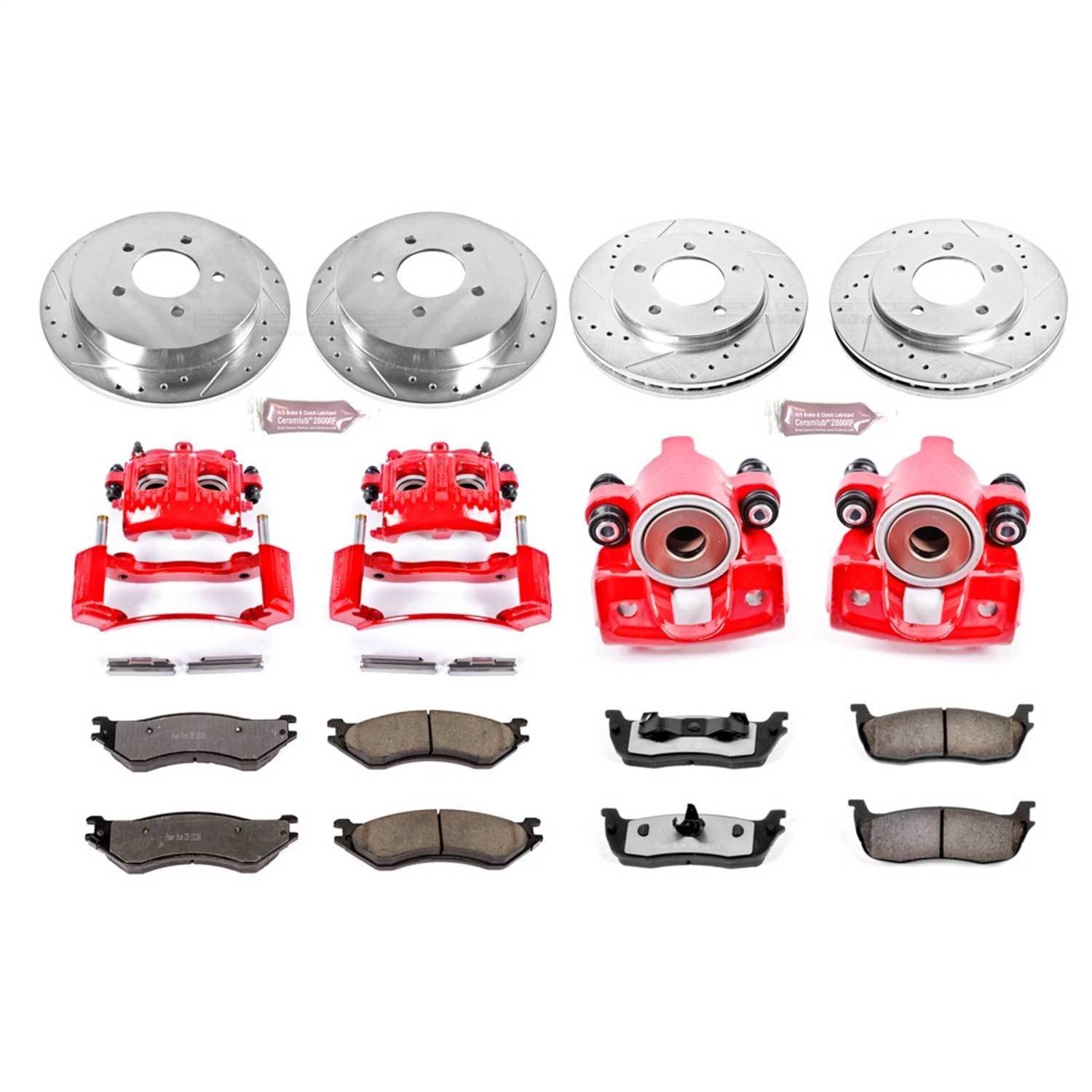 Z36 Extreme Performance Truck And Tow 1-Click Brake Kit w/Calipers