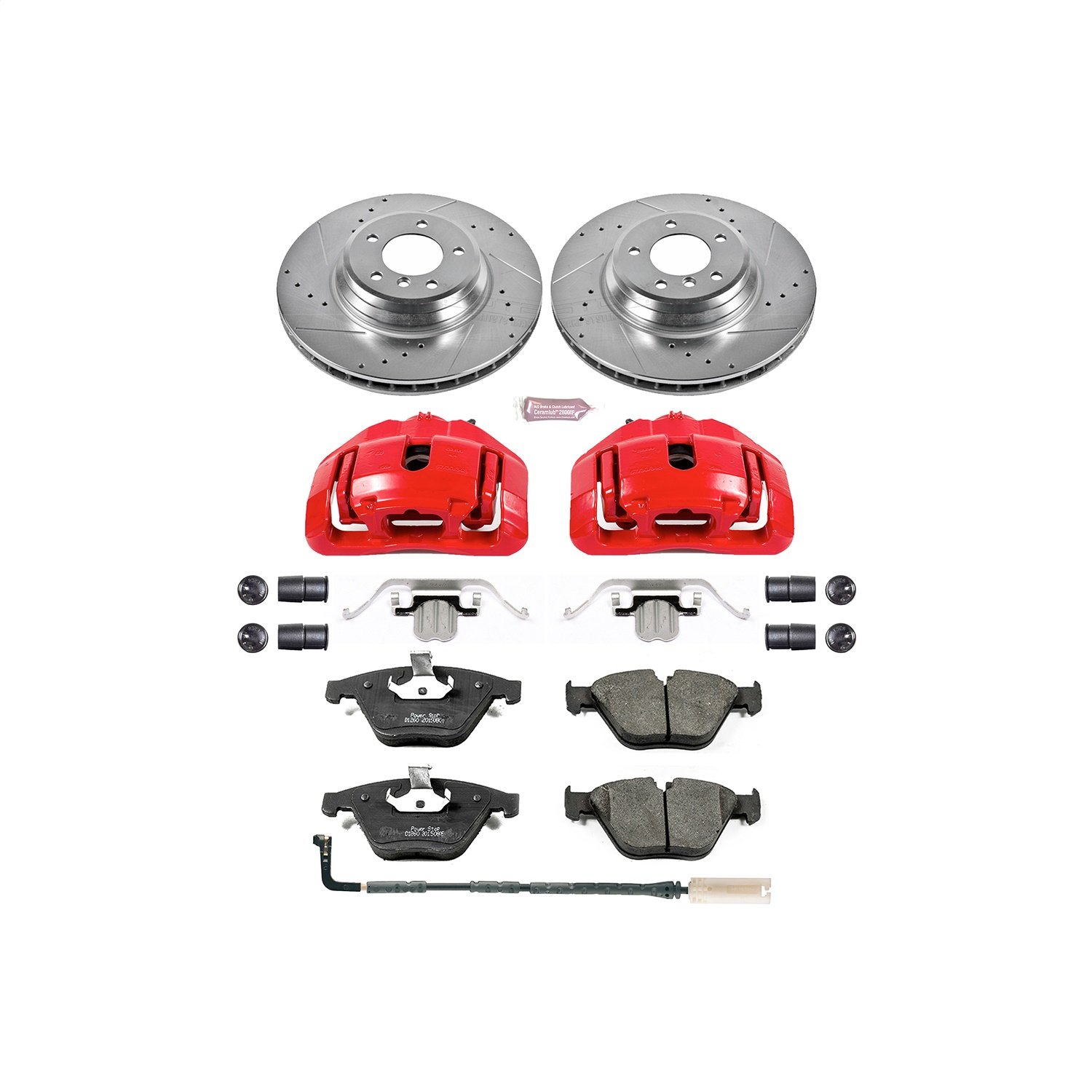 1 CLICK KIT W/CALIPERS FRONT 2010 BMW 335 Series/