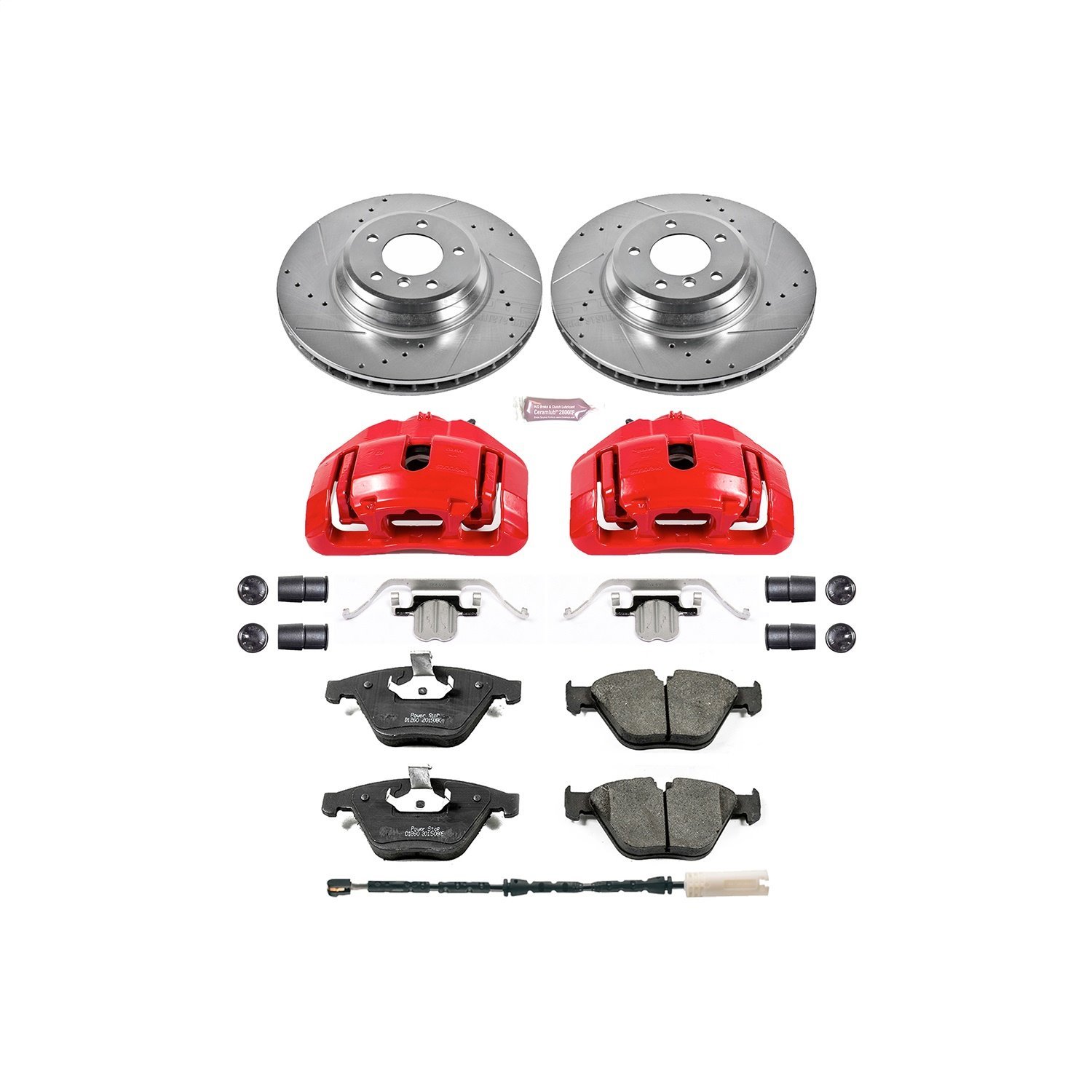 1 CLICK KIT W/CALIPERS FRONT 2011-2013 BMW 335 Series/