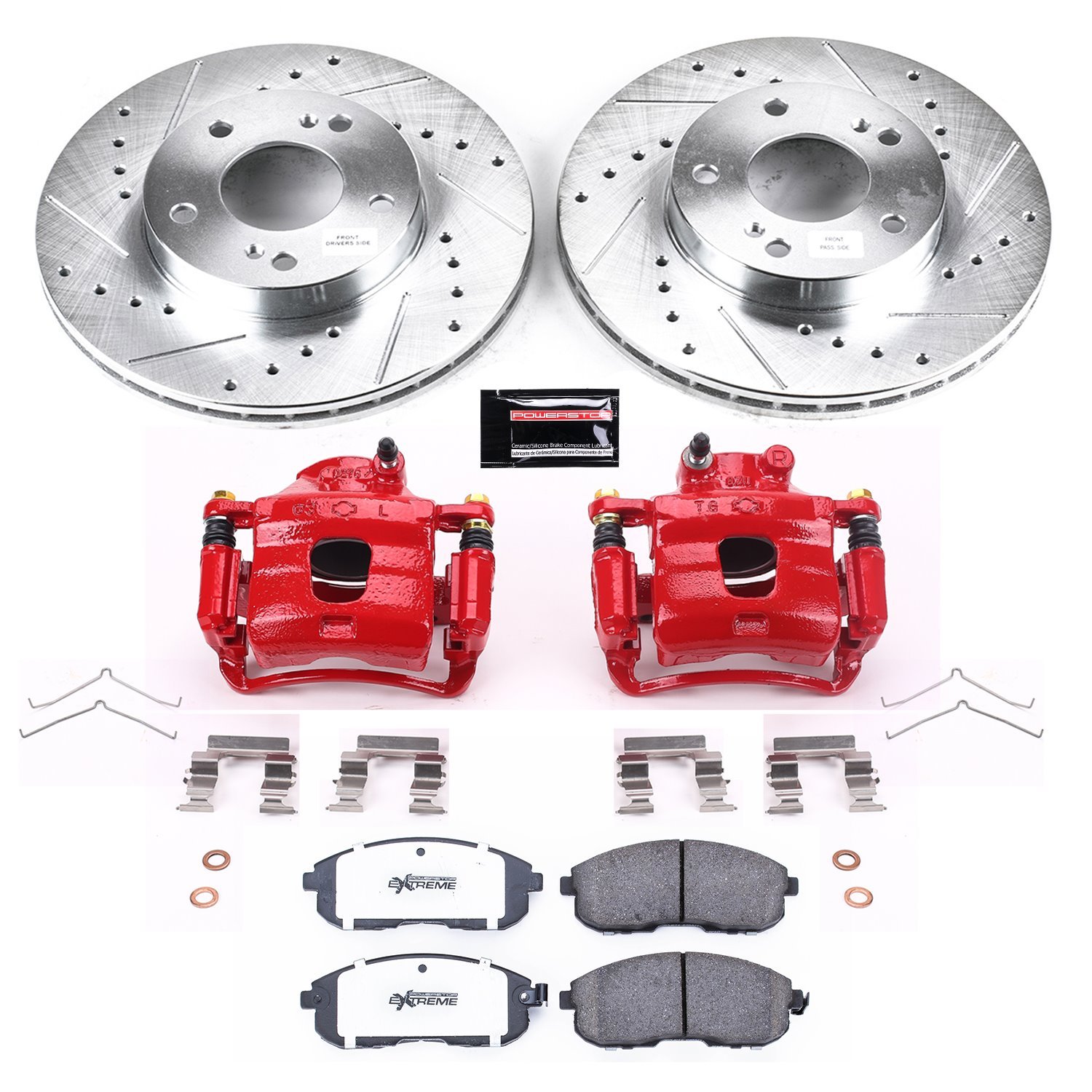 PADS/ROTORS/CALIPERS KIT