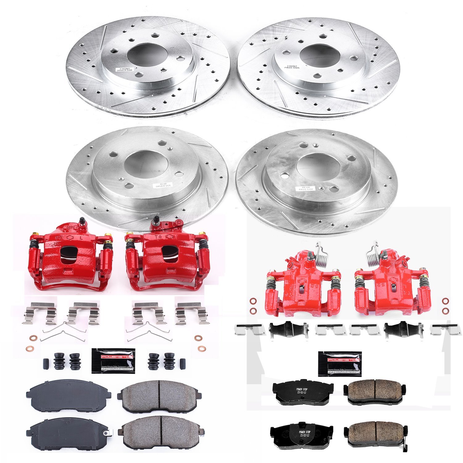 Z23 Front and Rear Brake Kit w/Calipers for