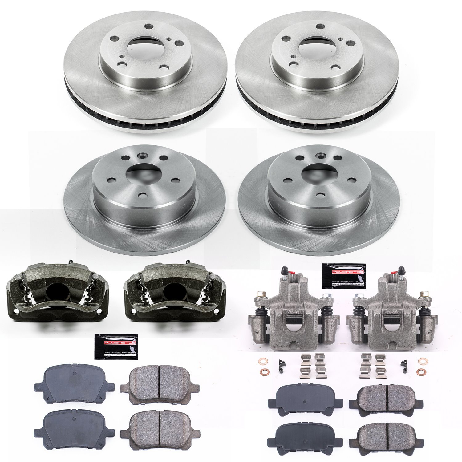 OE BRAKE KIT W/CALIPERS