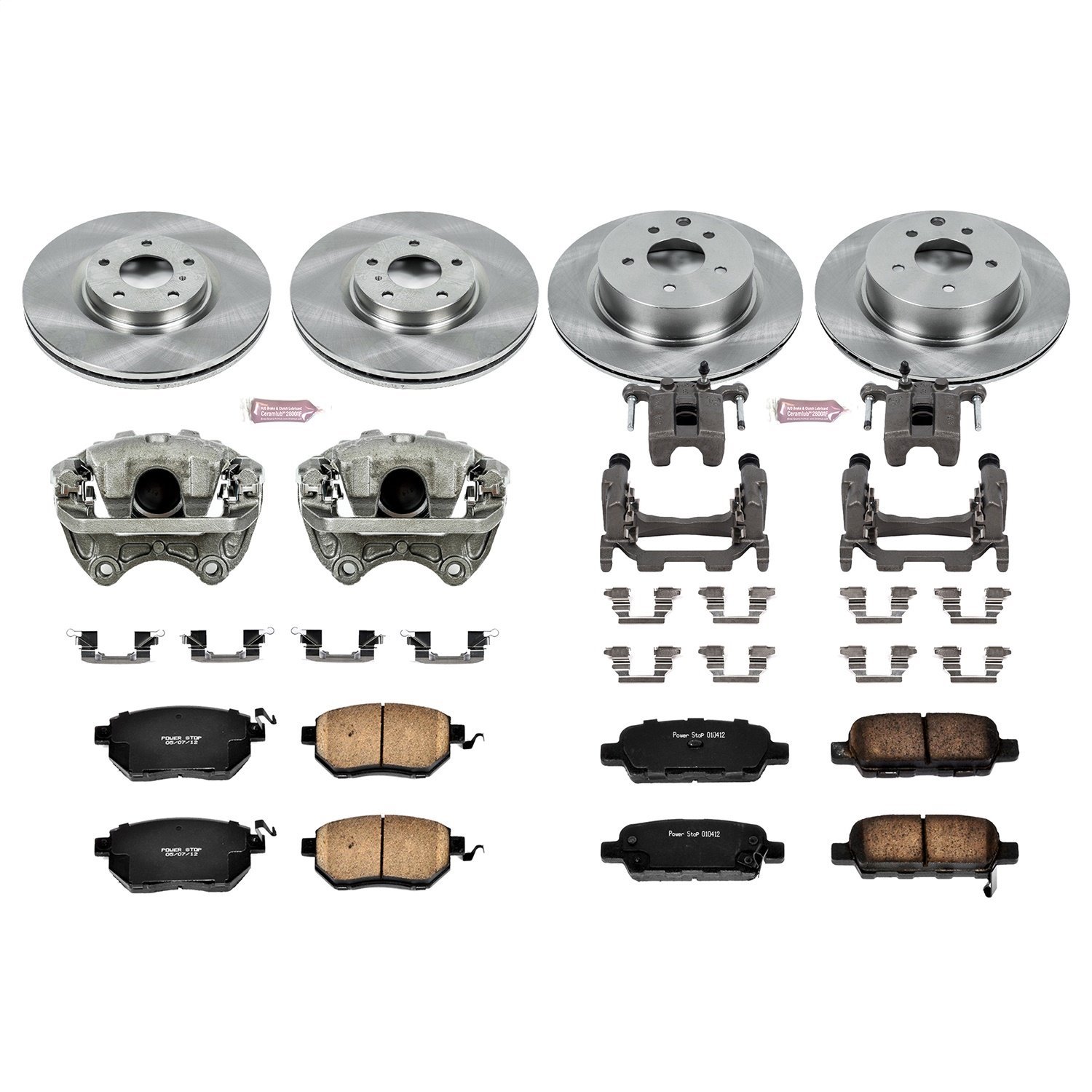 OE BRAKE KIT W/CALIPERS