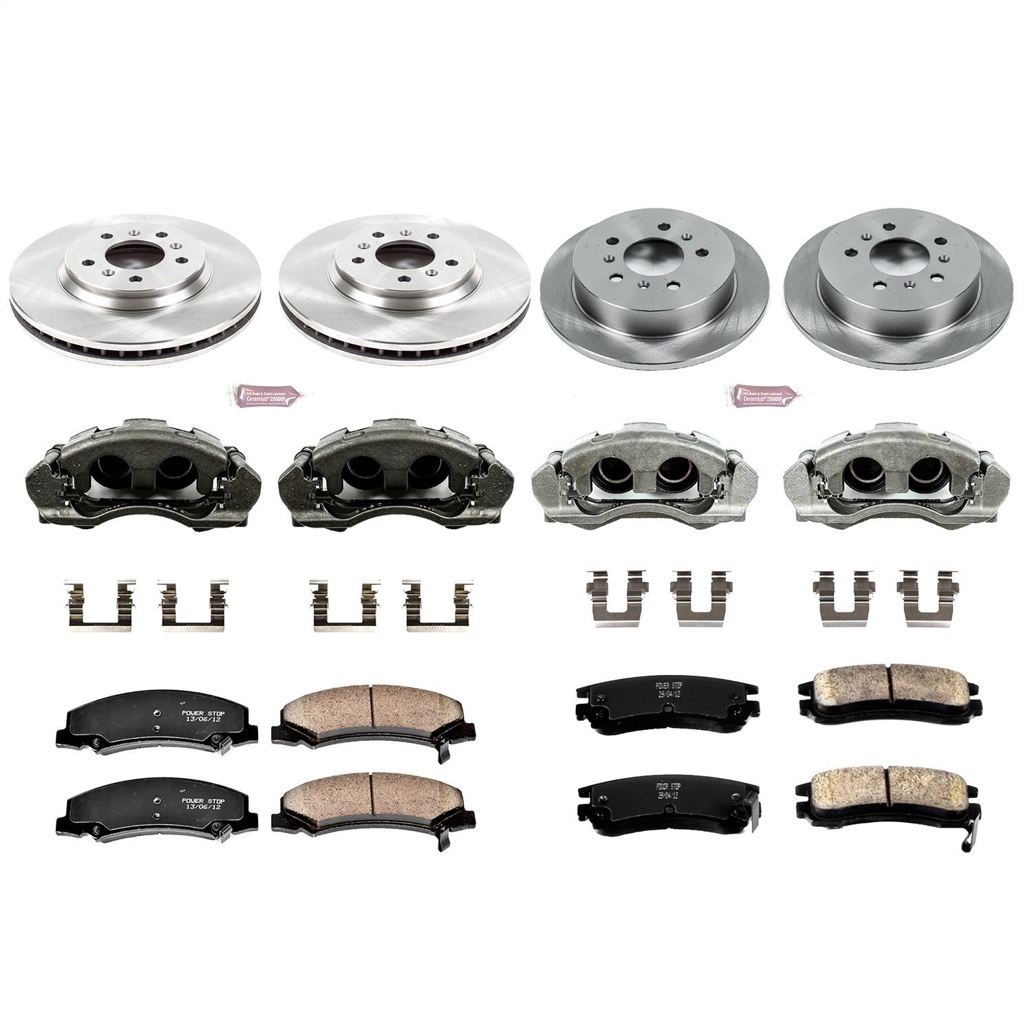 OE BRAKE KIT W/CALIPERS