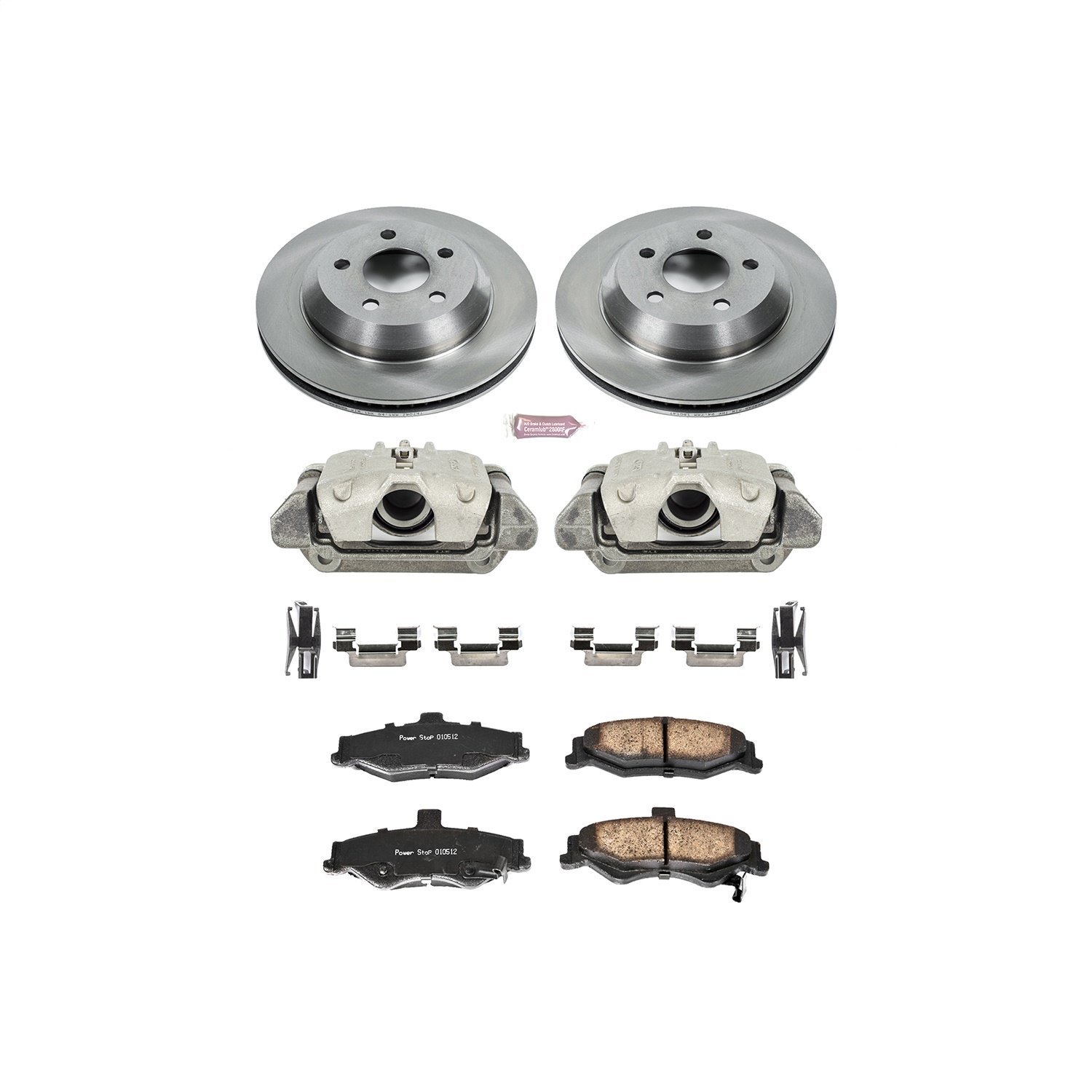 OE BRAKE KIT W/CALIPERS