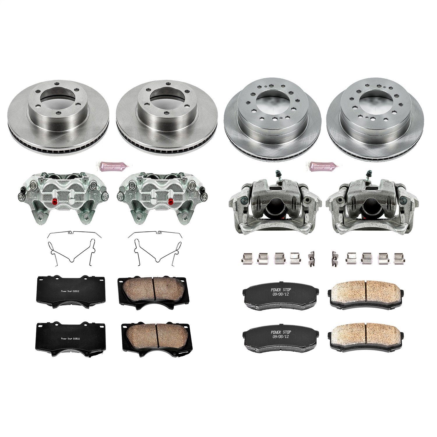 OE BRAKE KIT W/CALIPERS