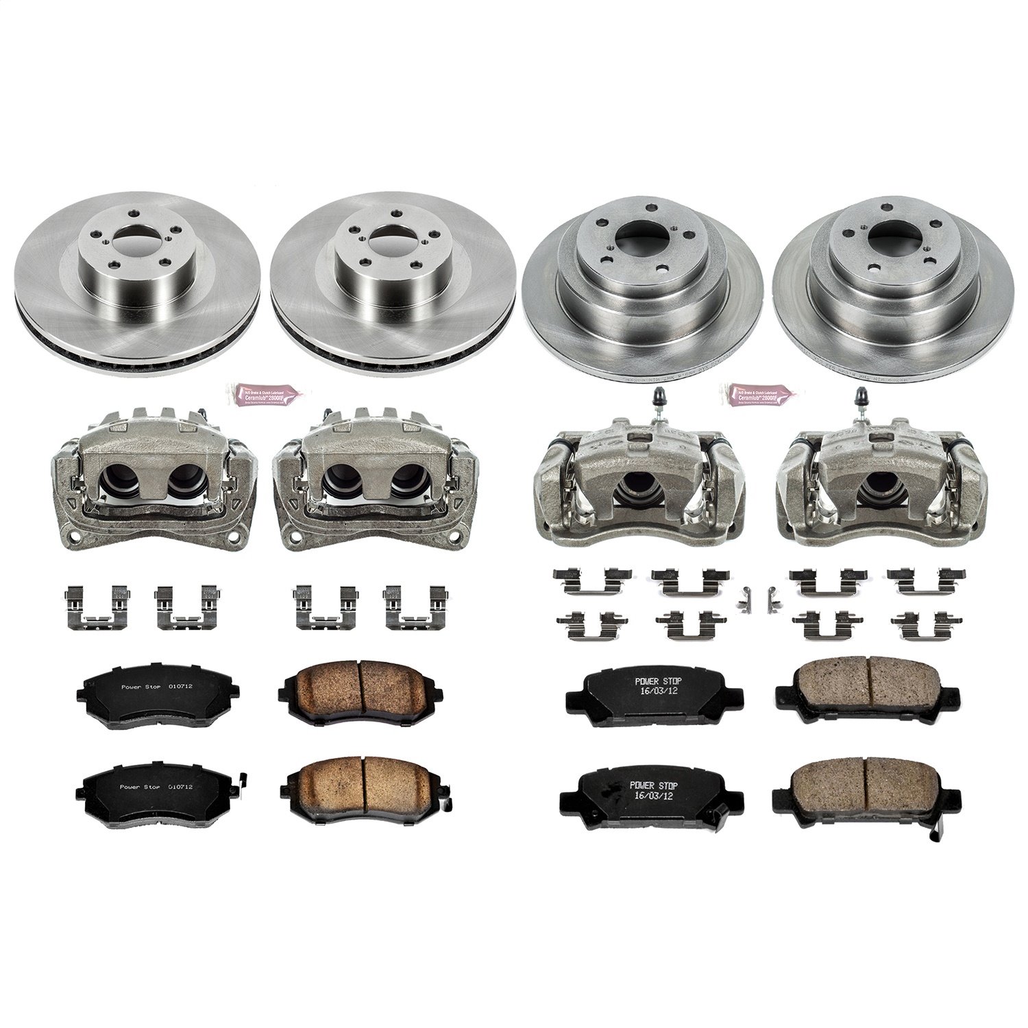 OE BRAKE KIT W/CALIPERS