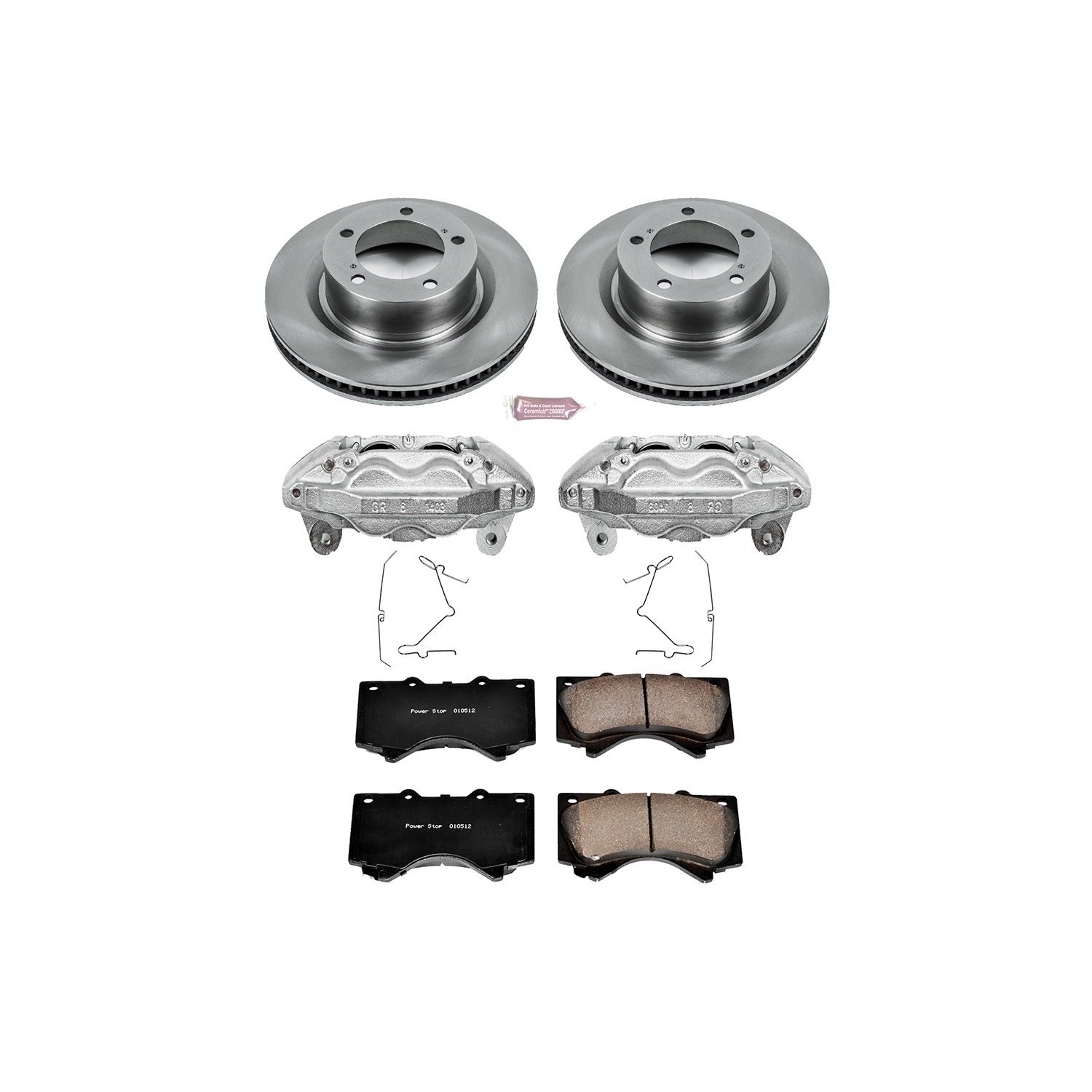 OE BRAKE KIT W/CALIPERS