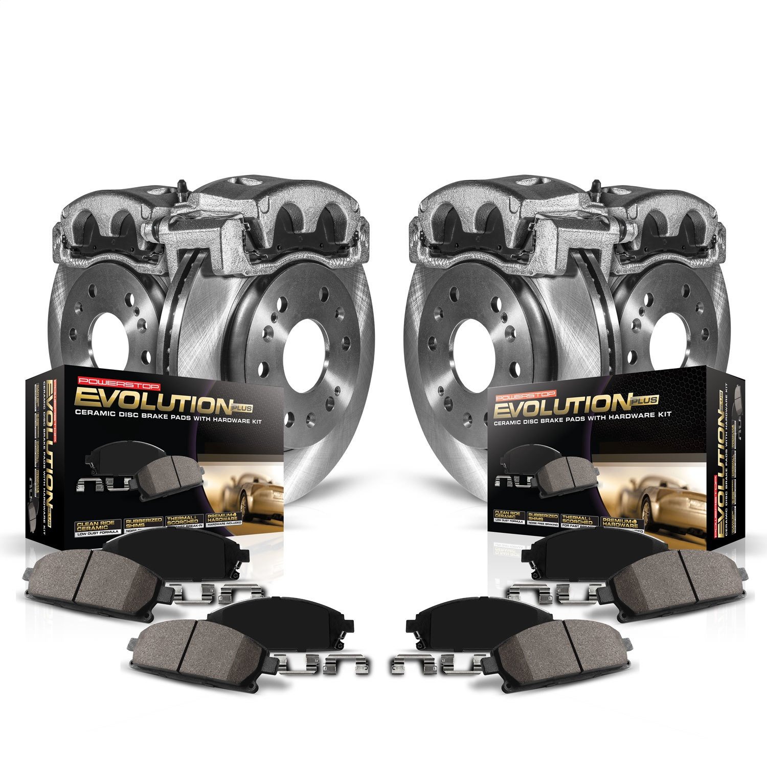 OE BRAKE KIT W/CALIPERS