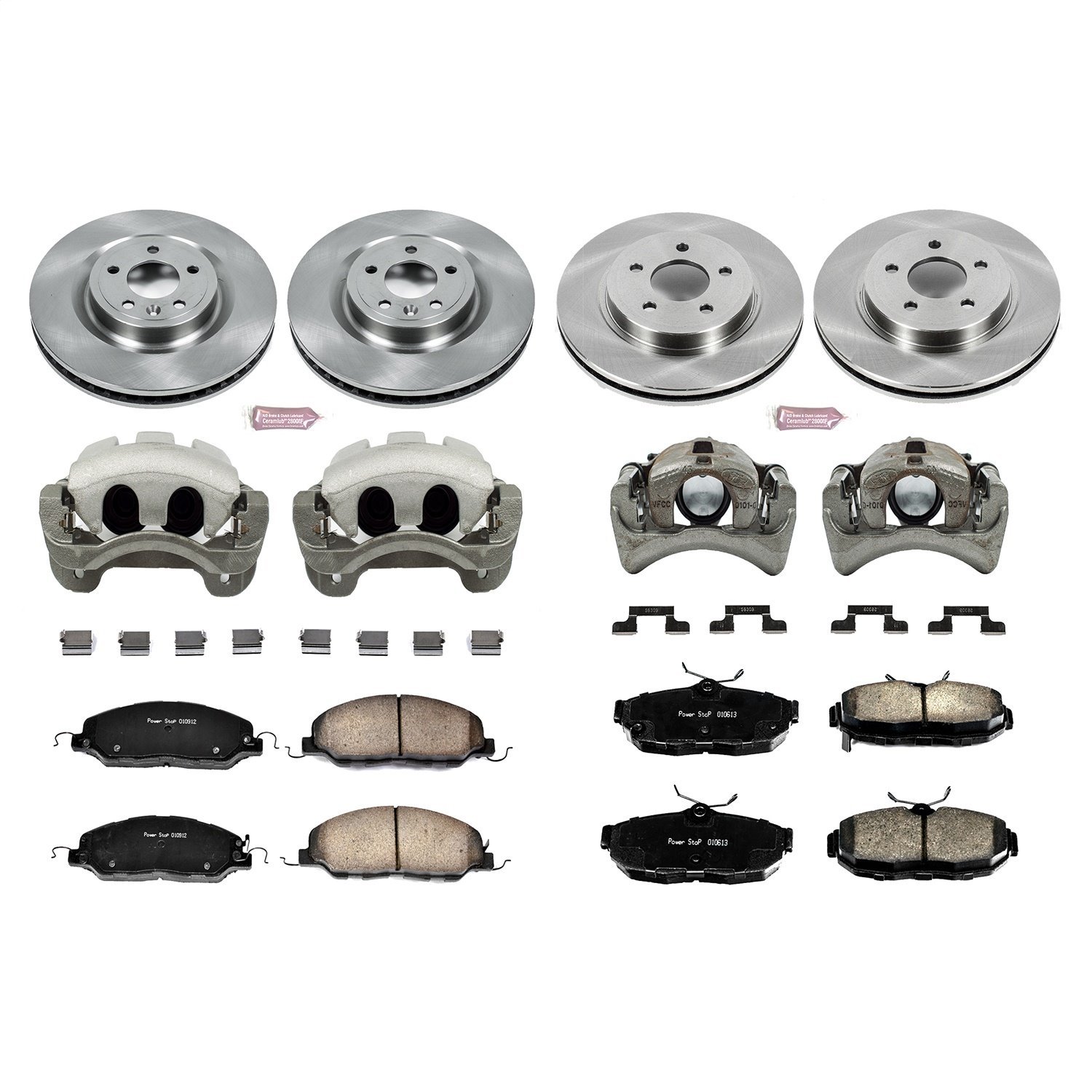 OE BRAKE KIT W/CALIPERS