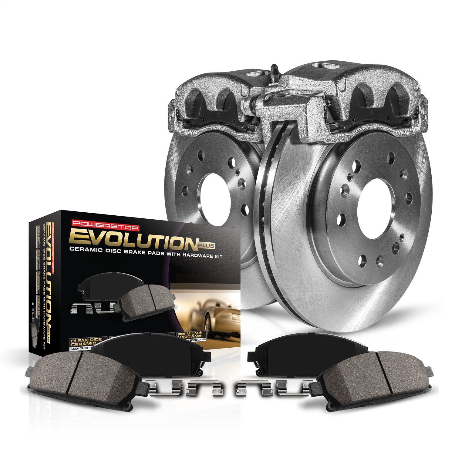 OE BRAKE KIT W/CALIPERS