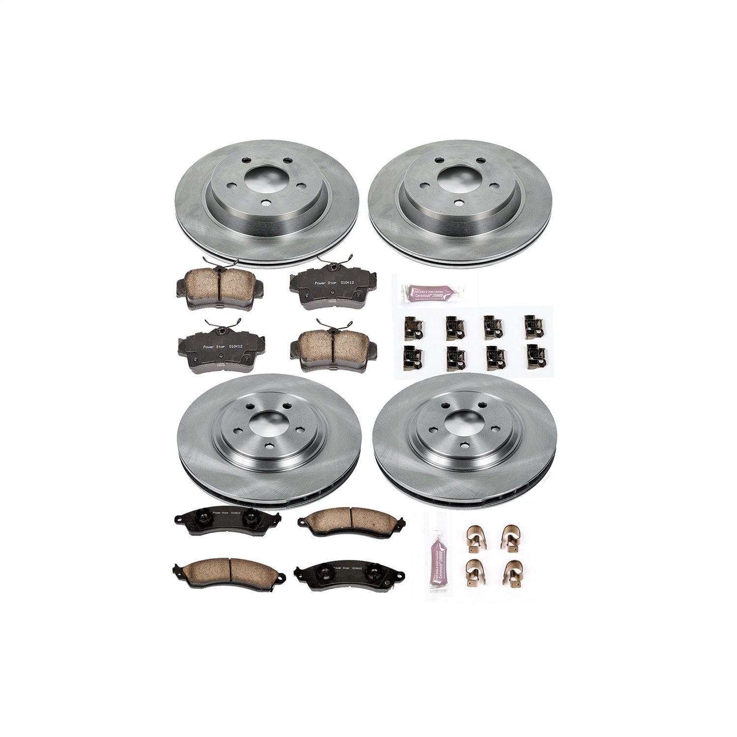 Autospecialty By Power Stop 1-Click Daily Driver Brake Kits