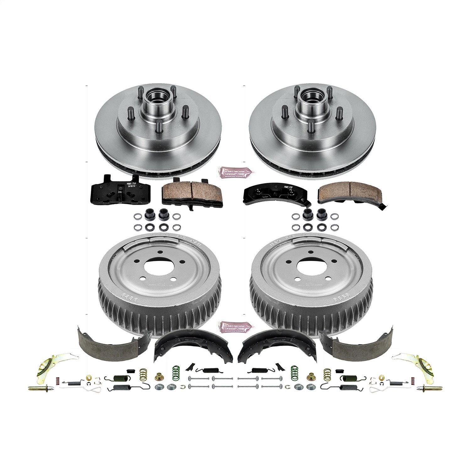 Autospecialty OE Stock Replacement 1-Click Daily Driver Brake Kit