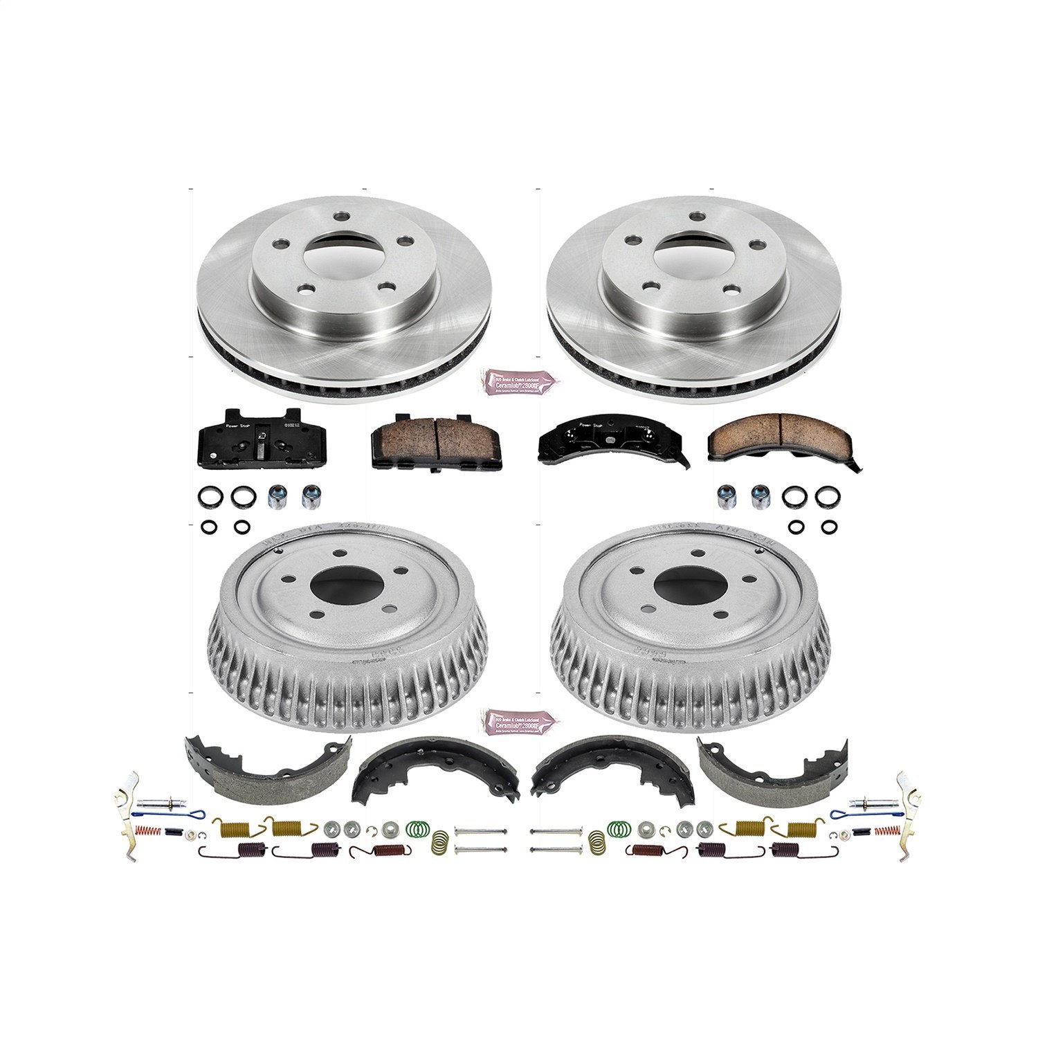 Autospecialty OE Stock Replacement 1-Click Daily Driver Brake Kit