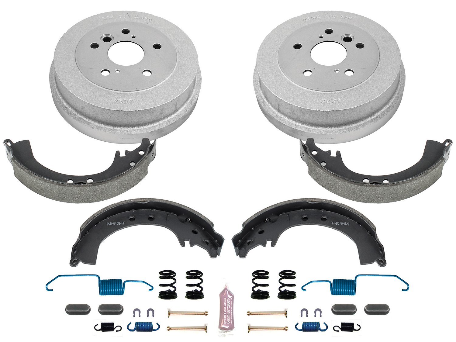 Autospecialty OE Stock Replacement 1-Click Daily Driver Brake Kit