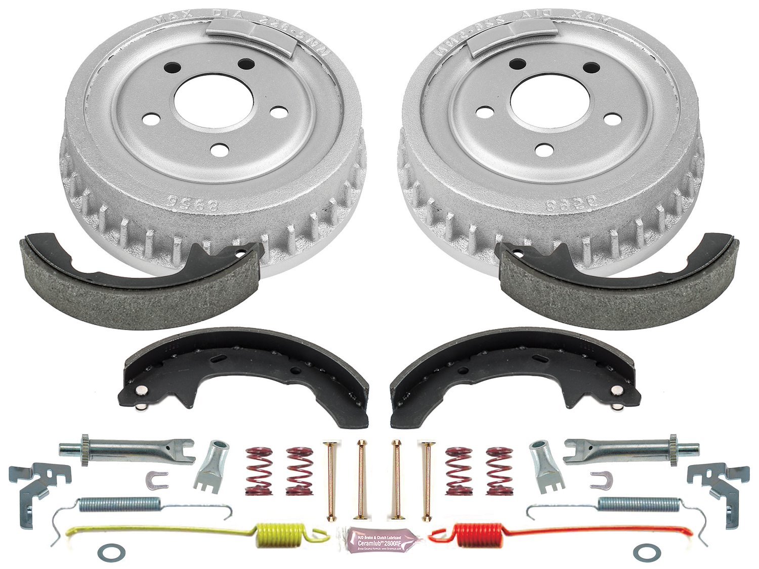 Autospecialty OE Stock Replacement 1-Click Daily Driver Brake Kit