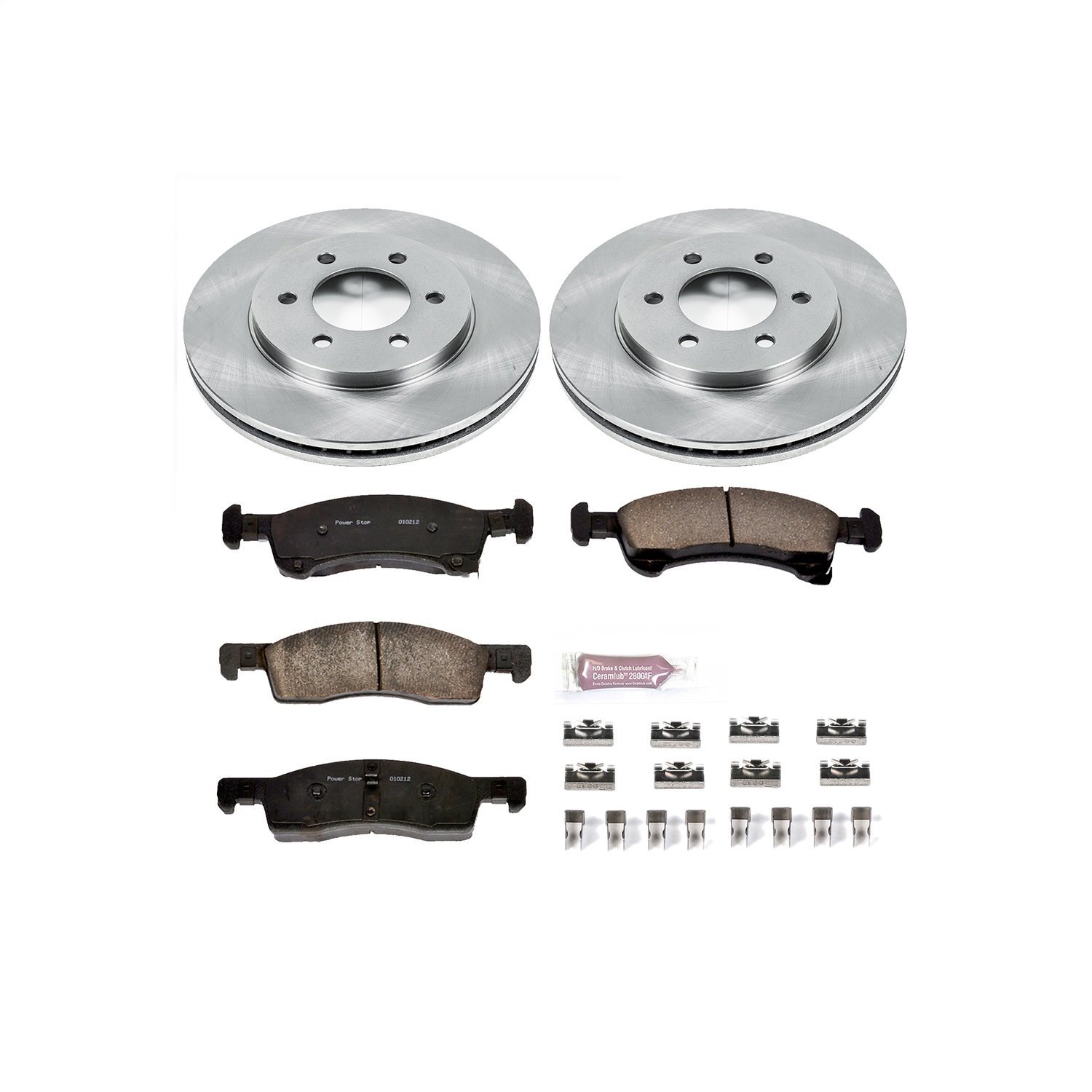 Autospecialty OE Stock Replacement 1-Click Daily Driver Brake Kit