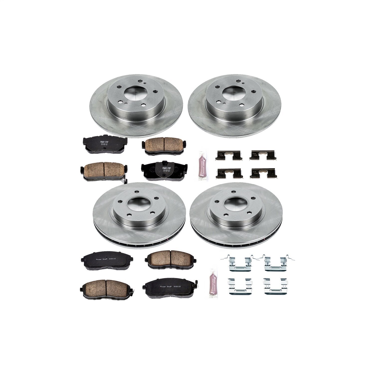 Autospecialty By Power Stop 1-Click Daily Driver Brake Kits