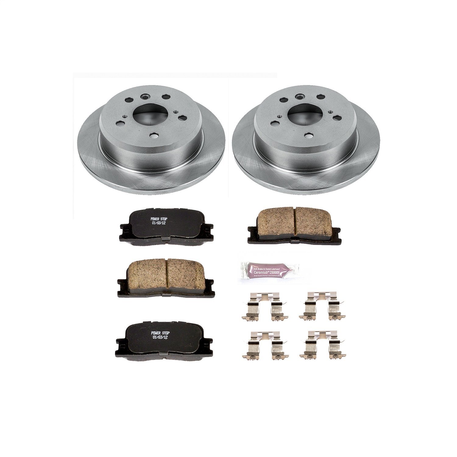 Autospecialty By Power Stop 1-Click Daily Driver Brake Kits