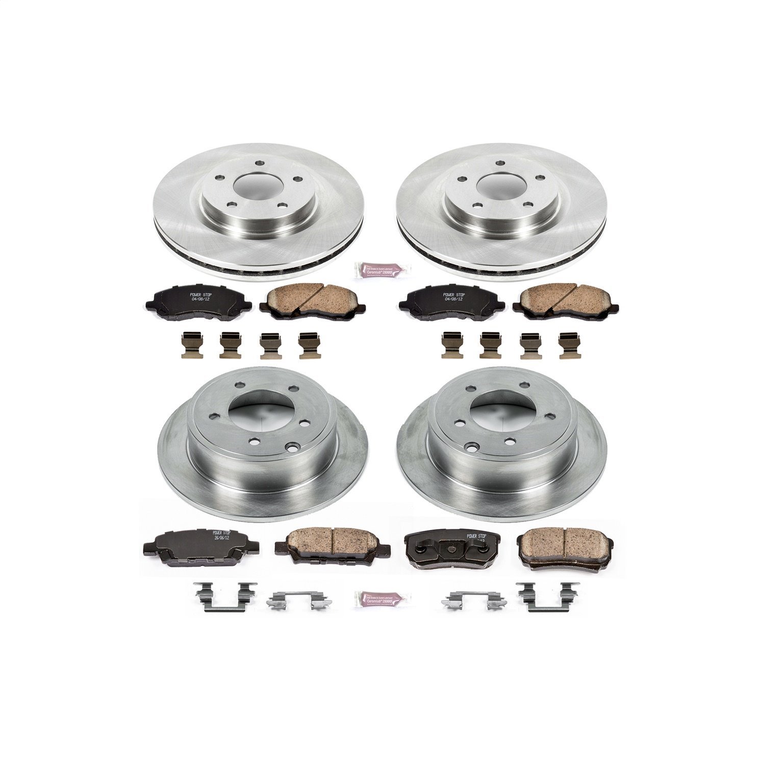 Autospecialty By Power Stop 1-Click Daily Driver Brake Kits