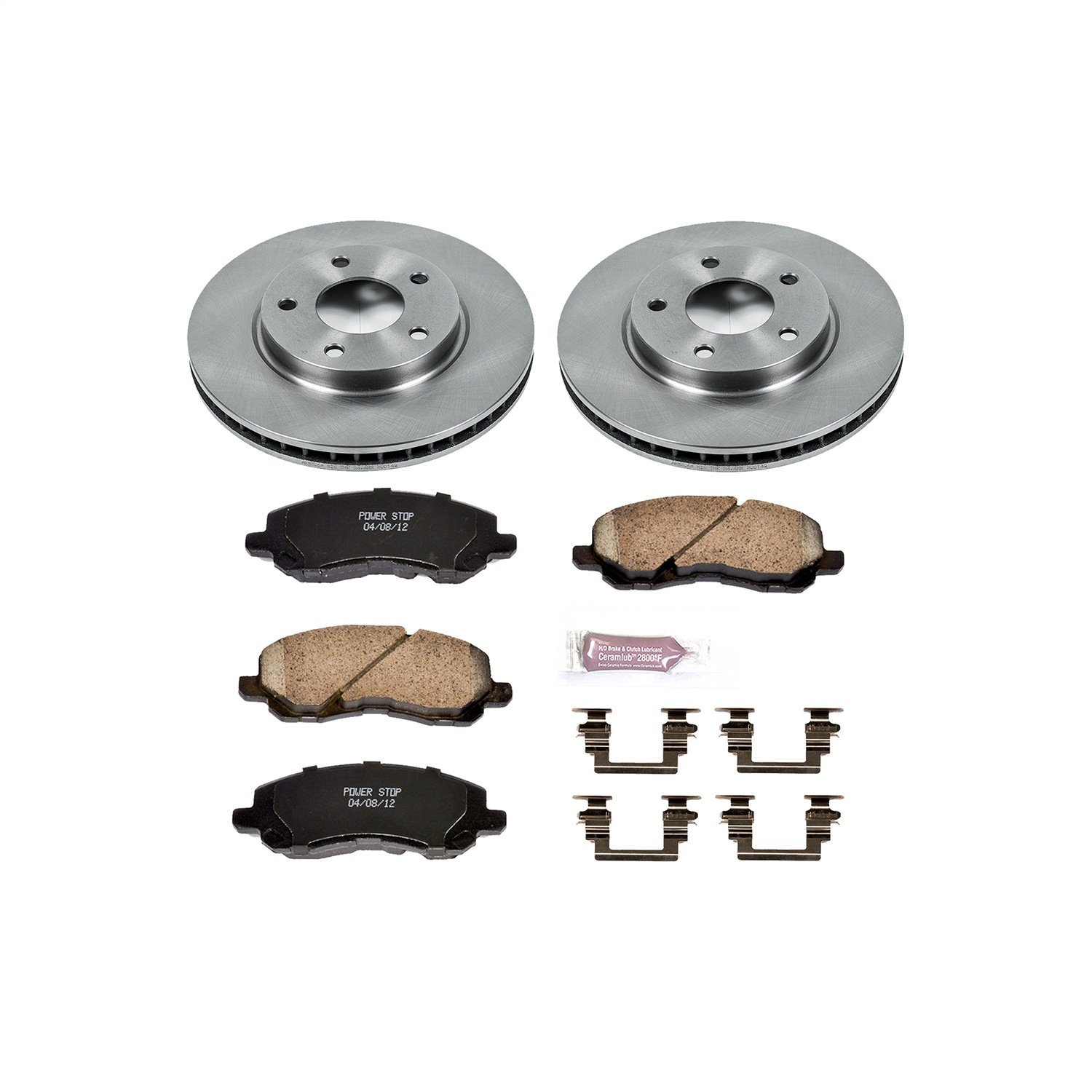 Autospecialty By Power Stop 1-Click Daily Driver Brake Kits