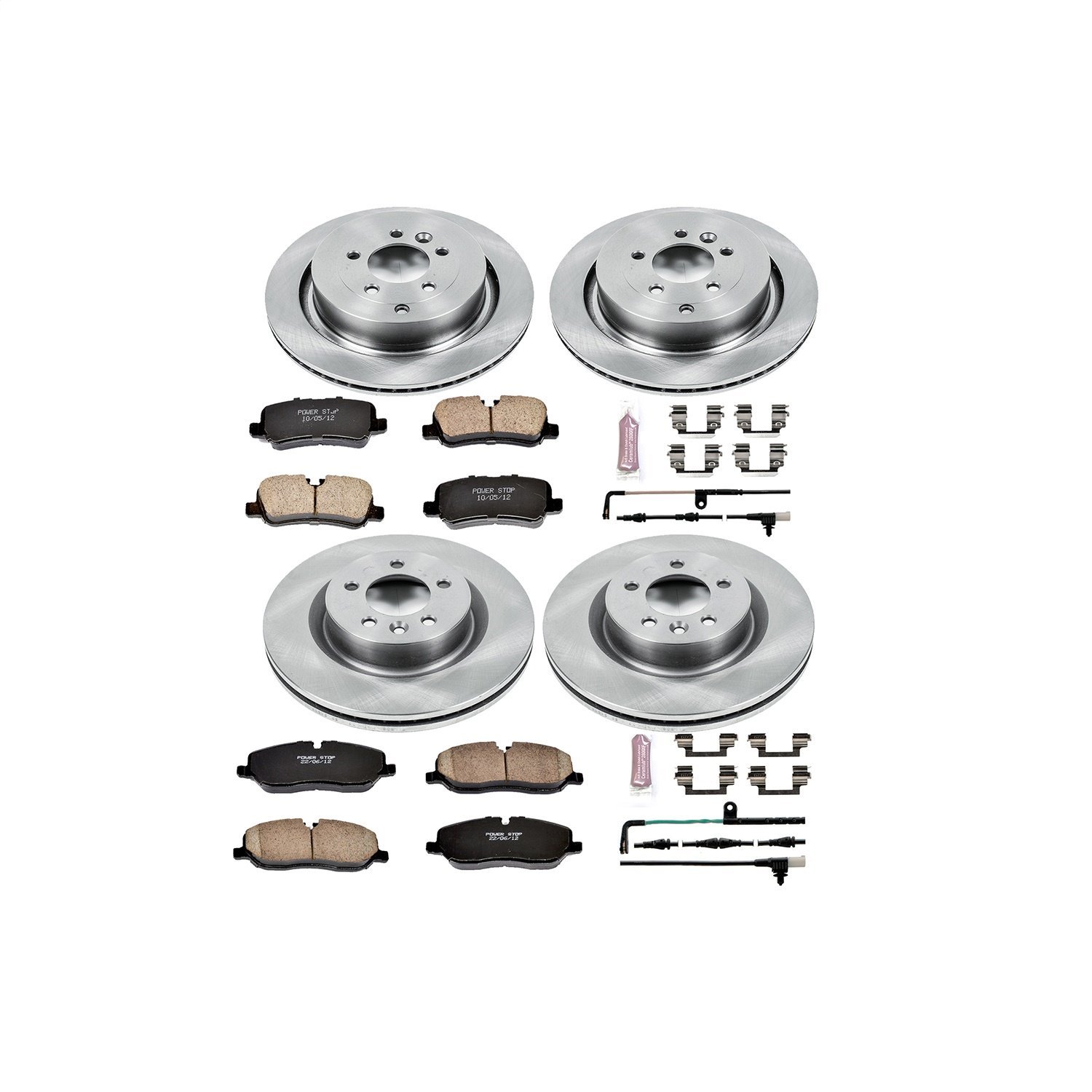 Autospecialty By Power Stop 1-Click Daily Driver Brake Kits