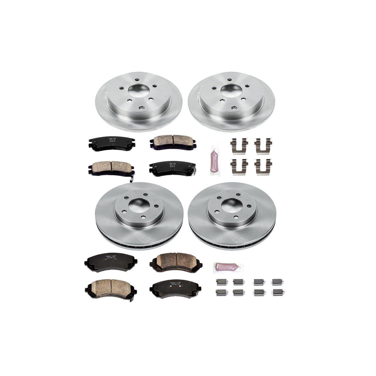 Autospecialty By Power Stop 1-Click Daily Driver Brake Kits