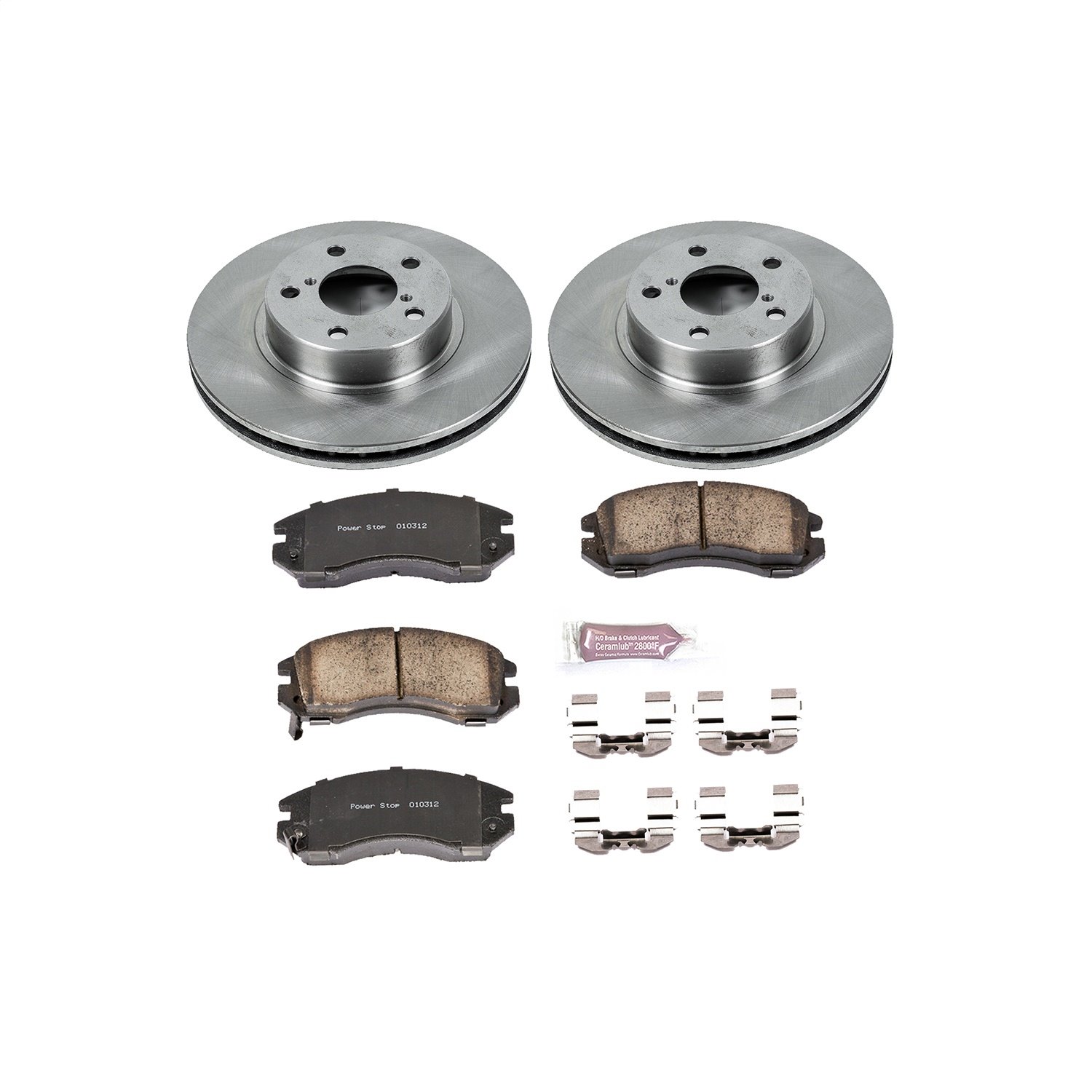 Autospecialty By Power Stop 1-Click Daily Driver Brake Kits