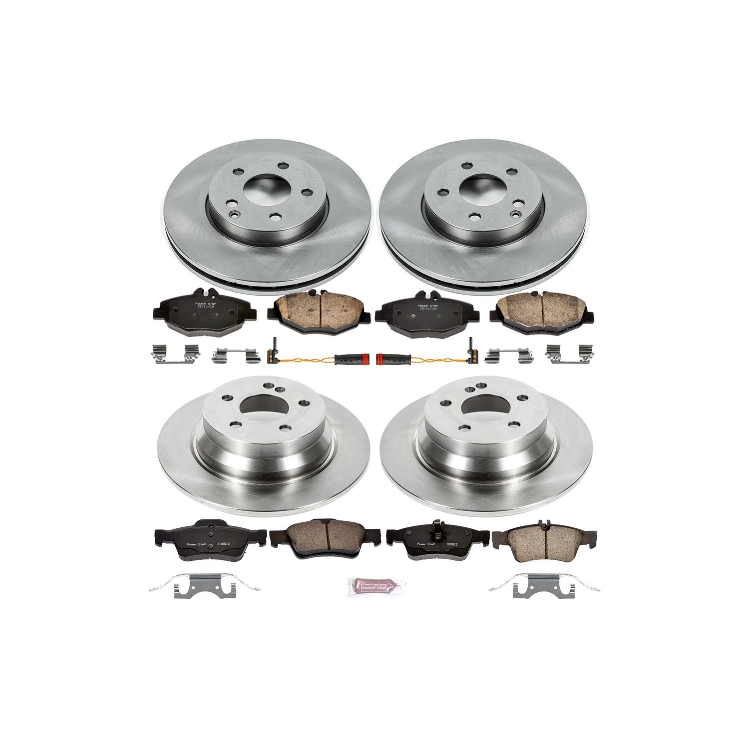 Autospecialty By Power Stop 1-Click Daily Driver Brake Kits