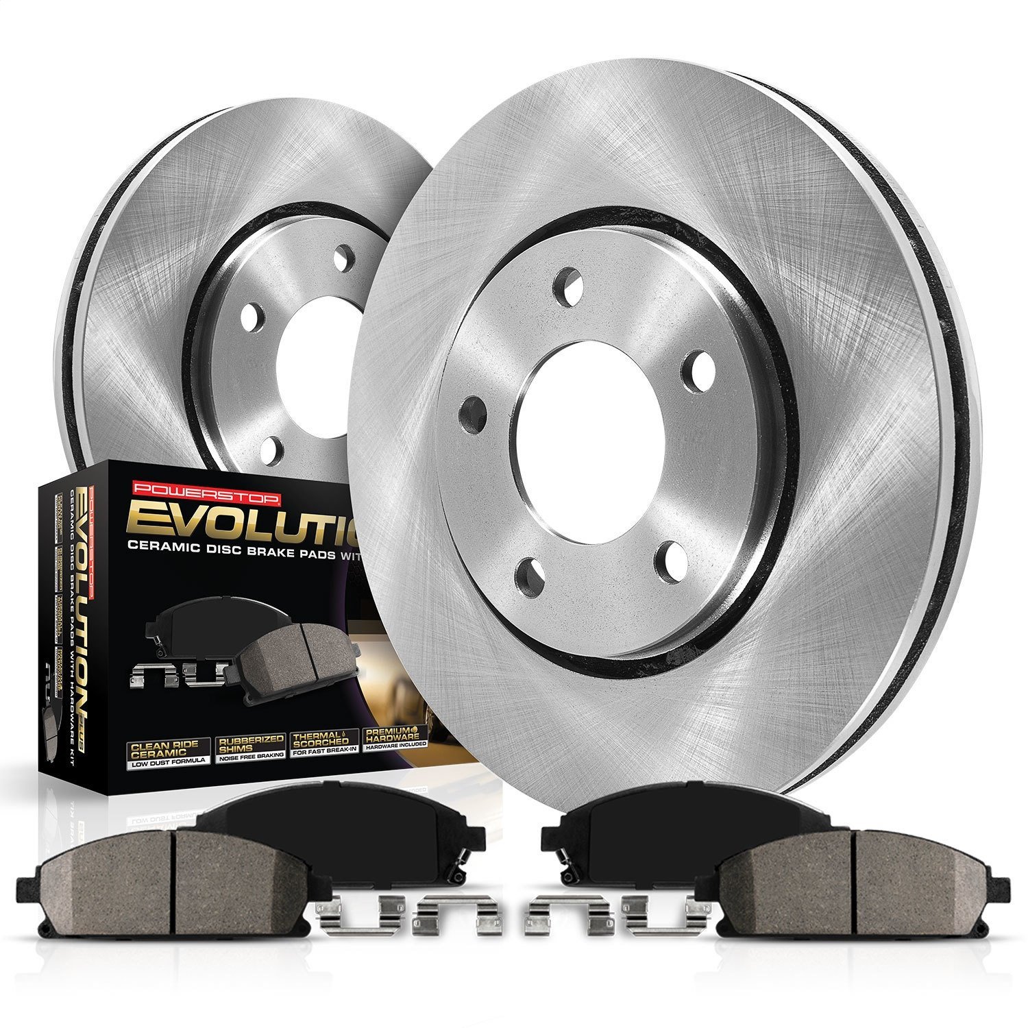 1-Click Daily Driver Brake Kits Rear OE Replacement