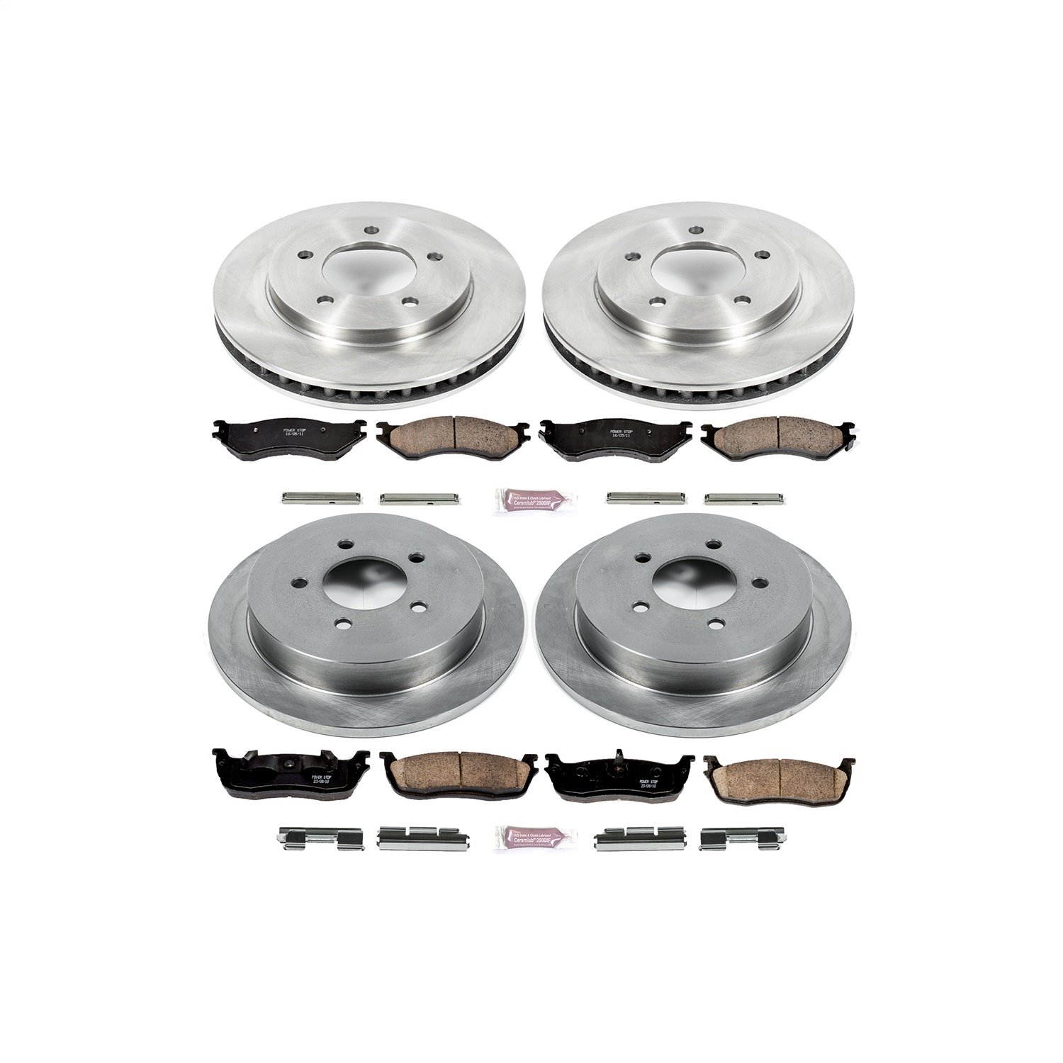 Autospecialty By Power Stop 1-Click Daily Driver Brake Kits