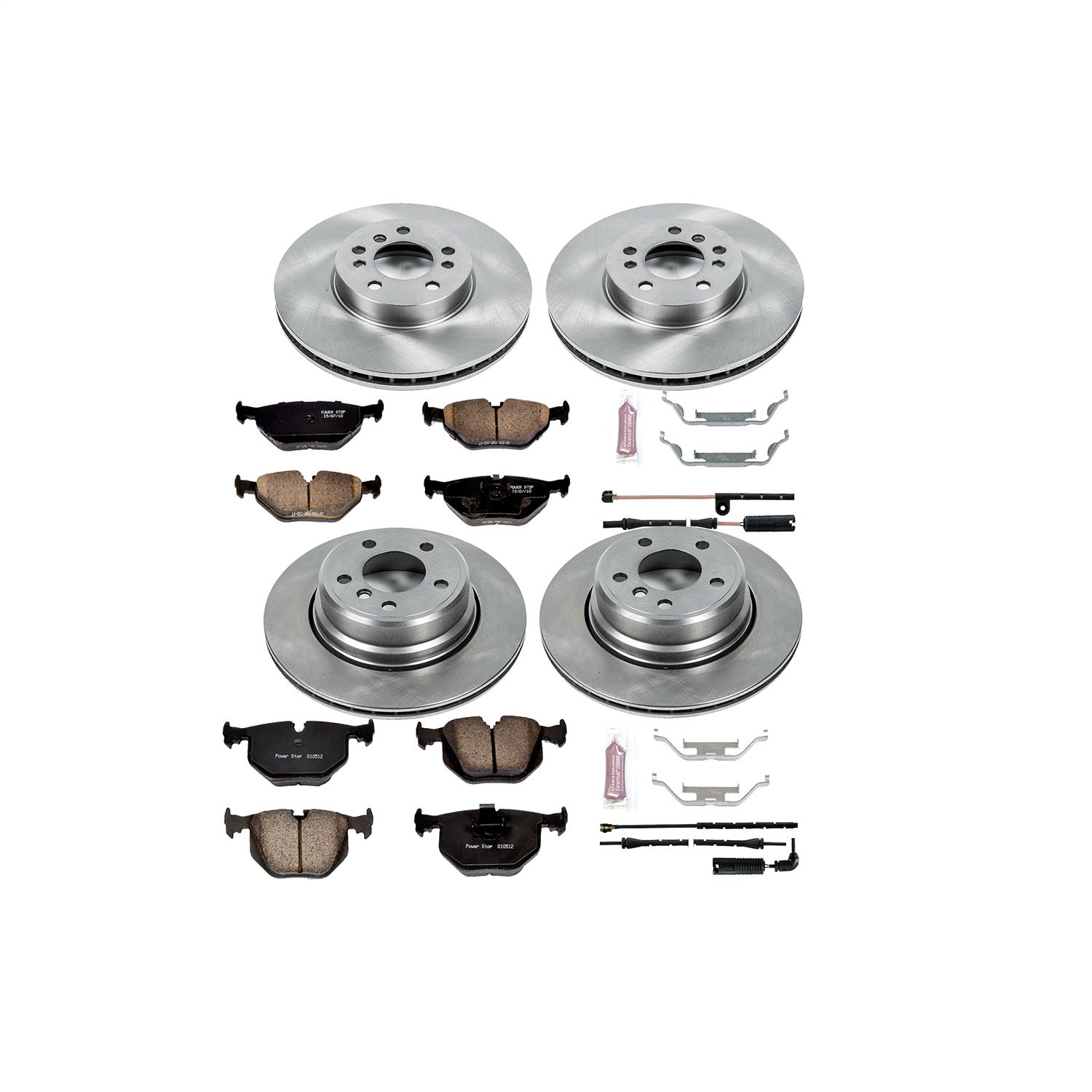 Autospecialty By Power Stop 1-Click Daily Driver Brake Kits