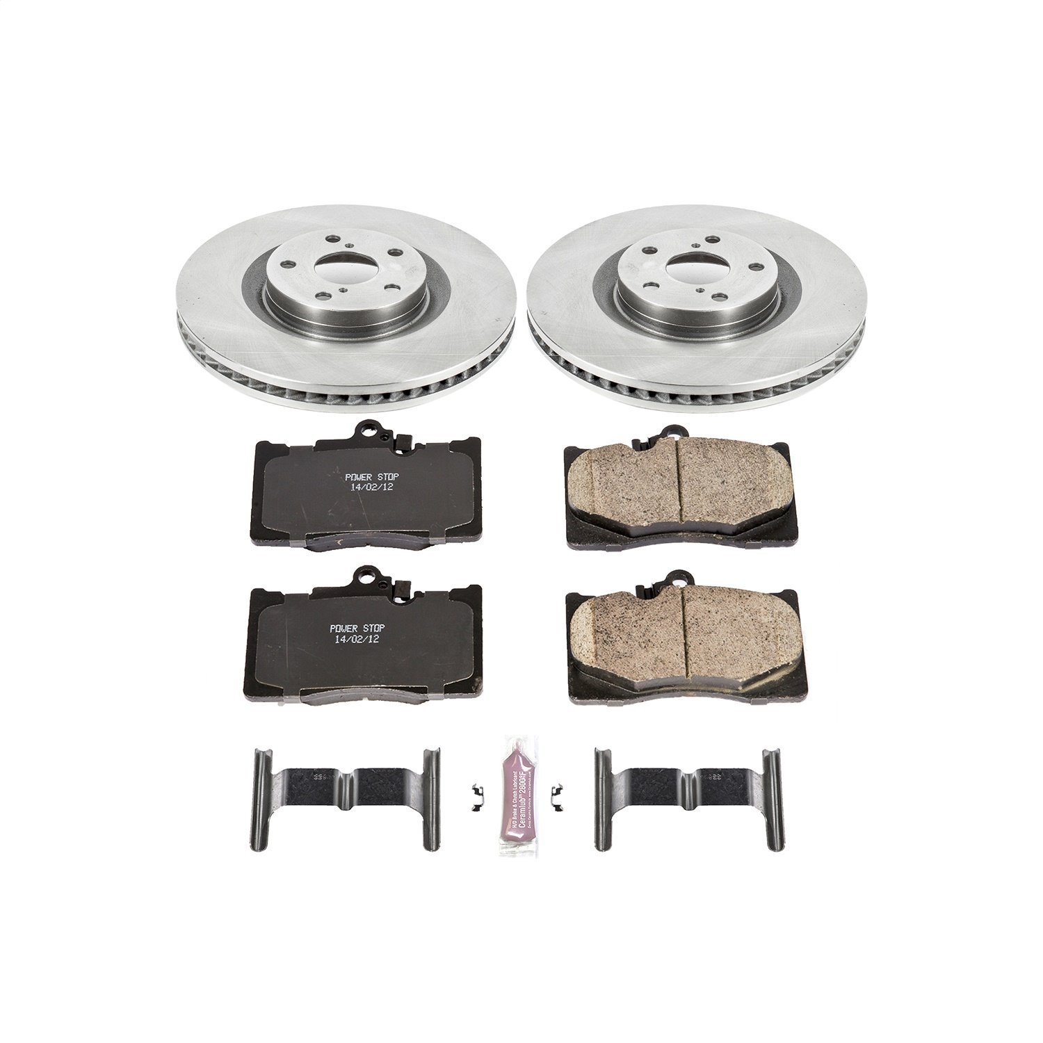 1-Click Daily Driver Brake Kits Front OE Replacement