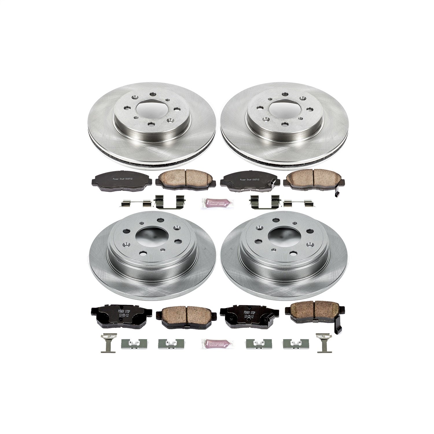 Autospecialty By Power Stop 1-Click Daily Driver Brake Kits