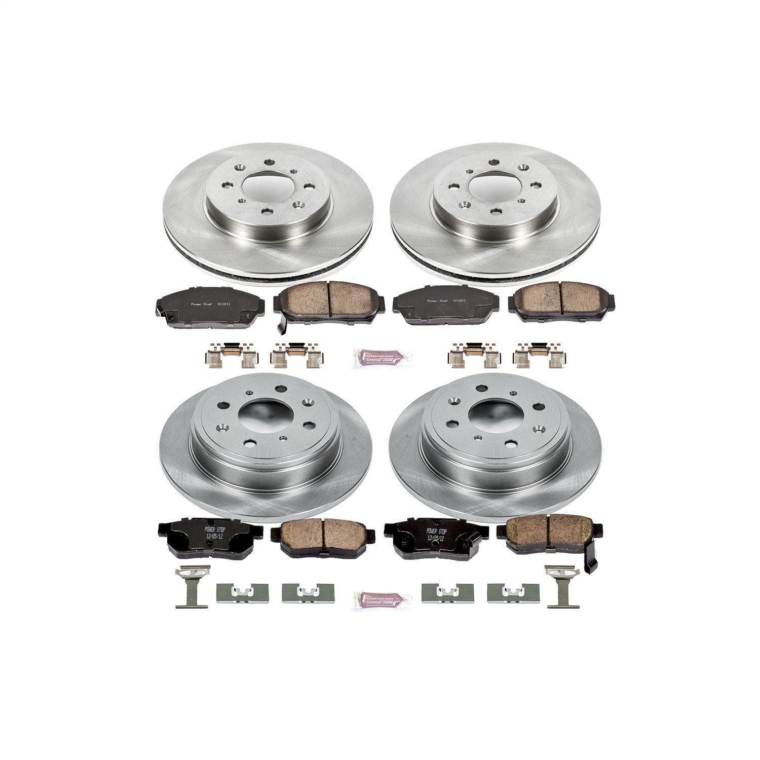 Autospecialty By Power Stop 1-Click Daily Driver Brake Kits