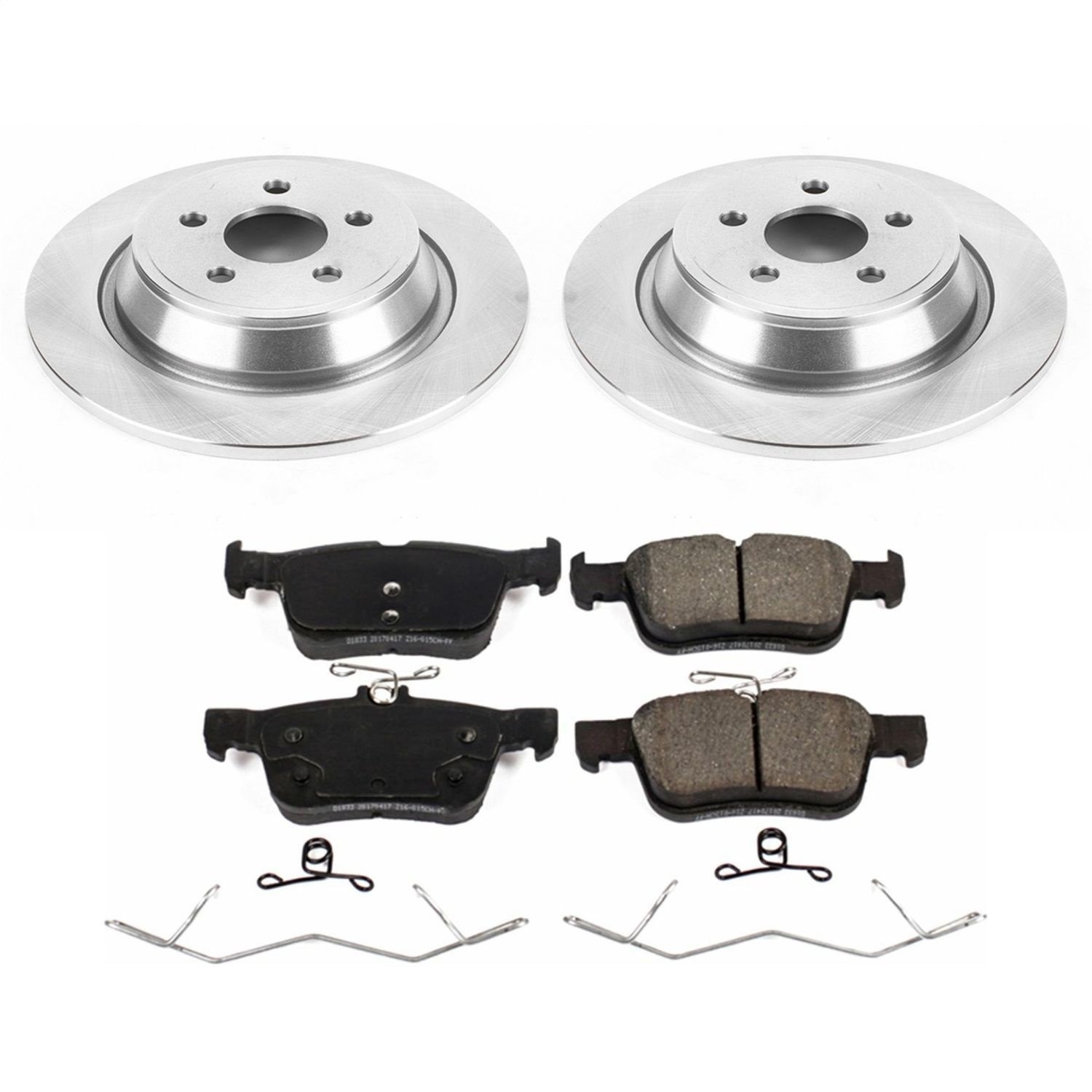 Autospecialty OE Stock Replacement 1-Click Daily Driver Brake Kit