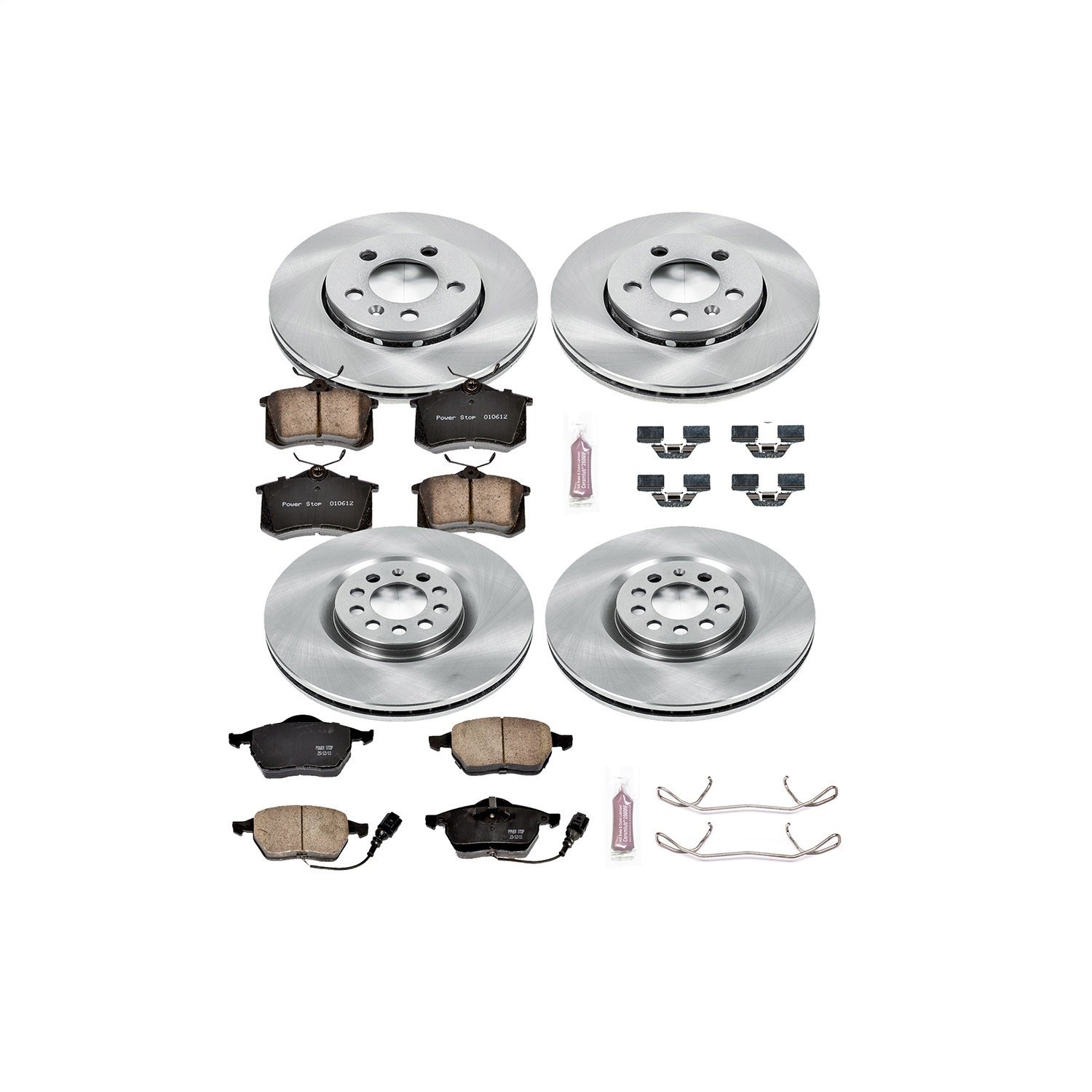 Autospecialty By Power Stop 1-Click Daily Driver Brake Kits