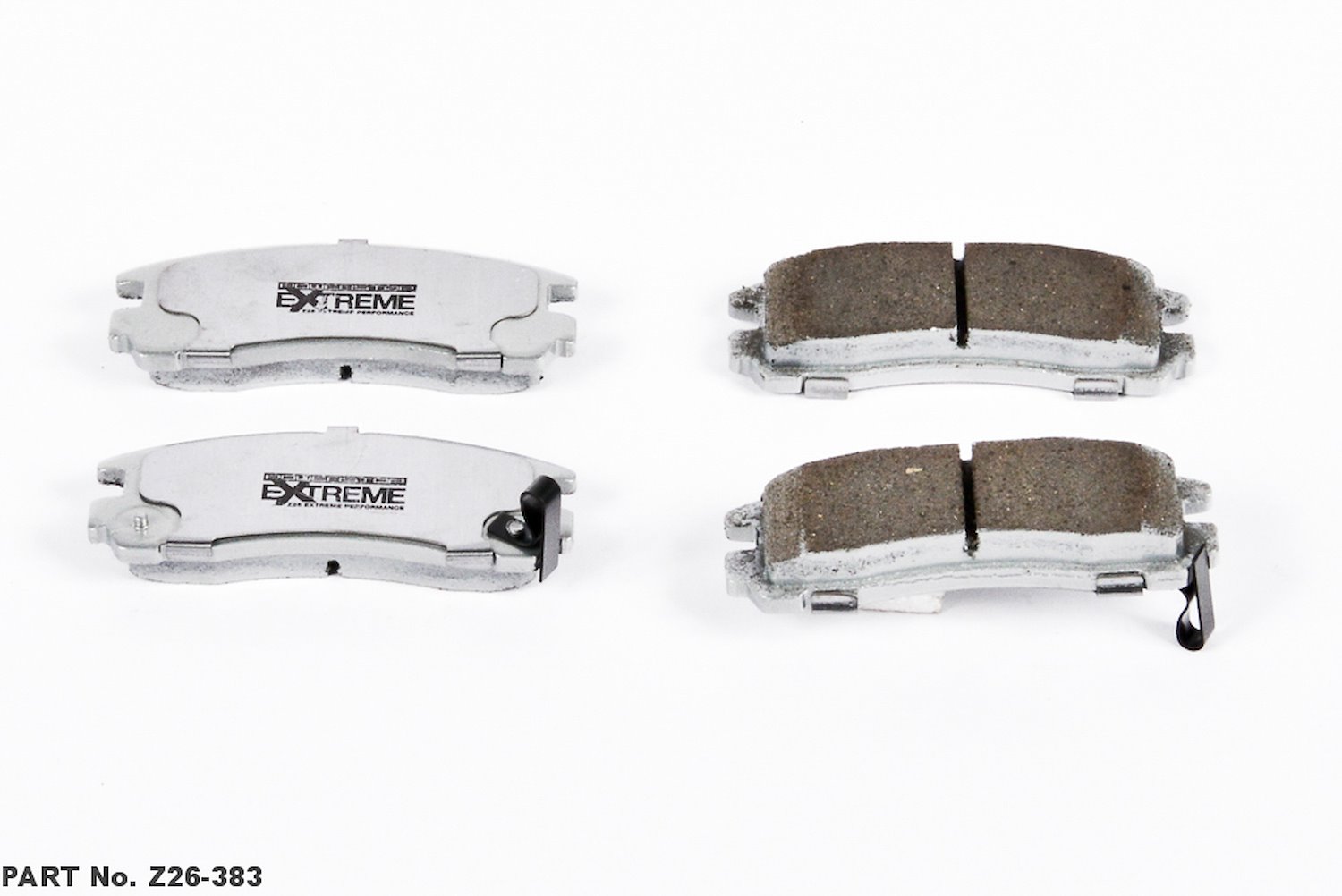 Z26 Extreme Performance Brake Pads Rear Set