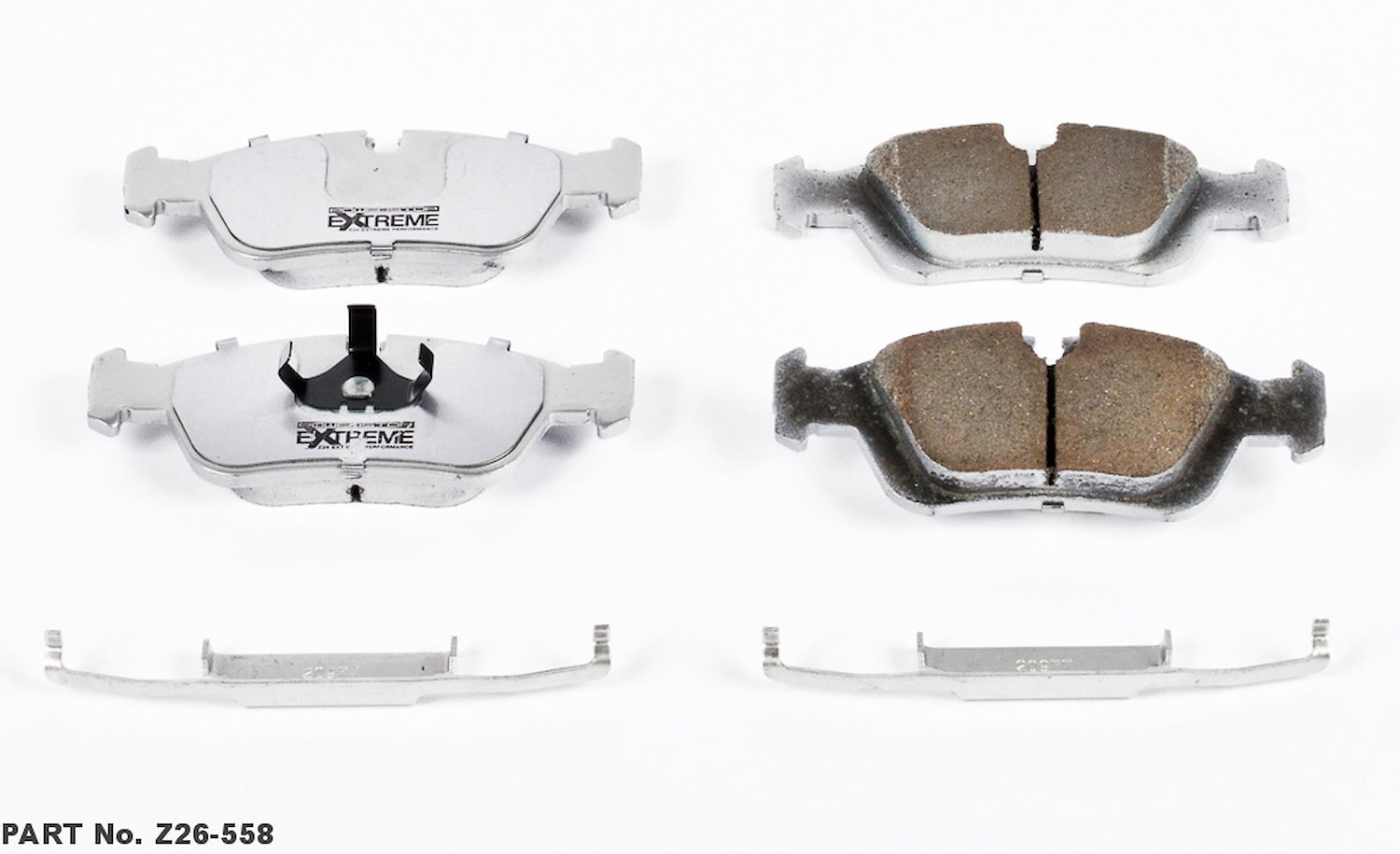 Z26 Extreme Performance Brake Pads Front Set