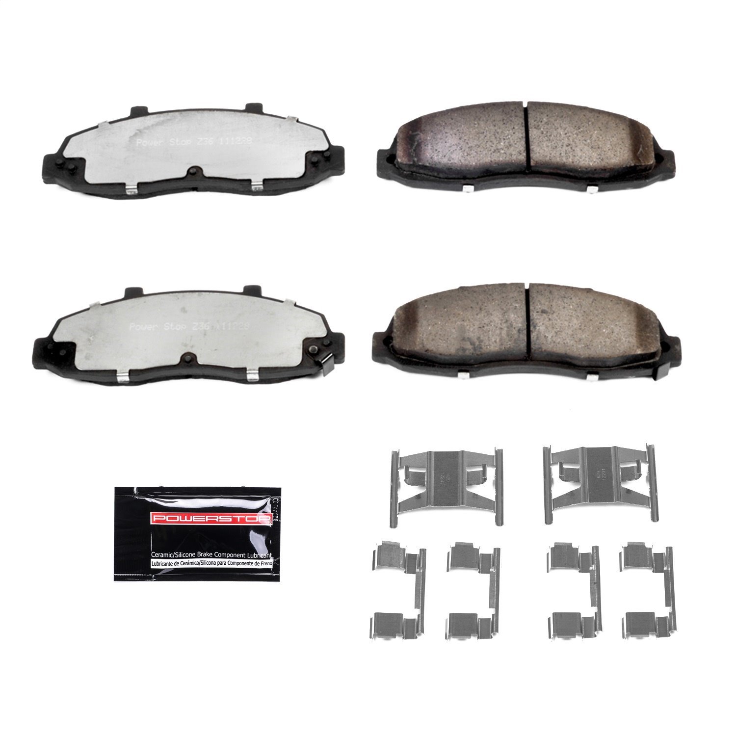 Z36 Truck And Tow Carbon Ceramic Brake Pads Specifically engineered for towing or hauling