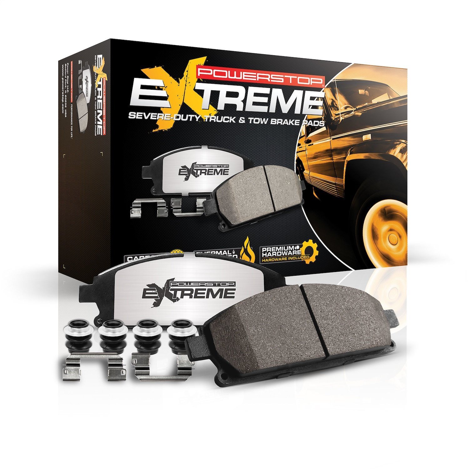 Z36 Truck And Tow Carbon Ceramic Brake Pads Specifically engineered for towing or hauling