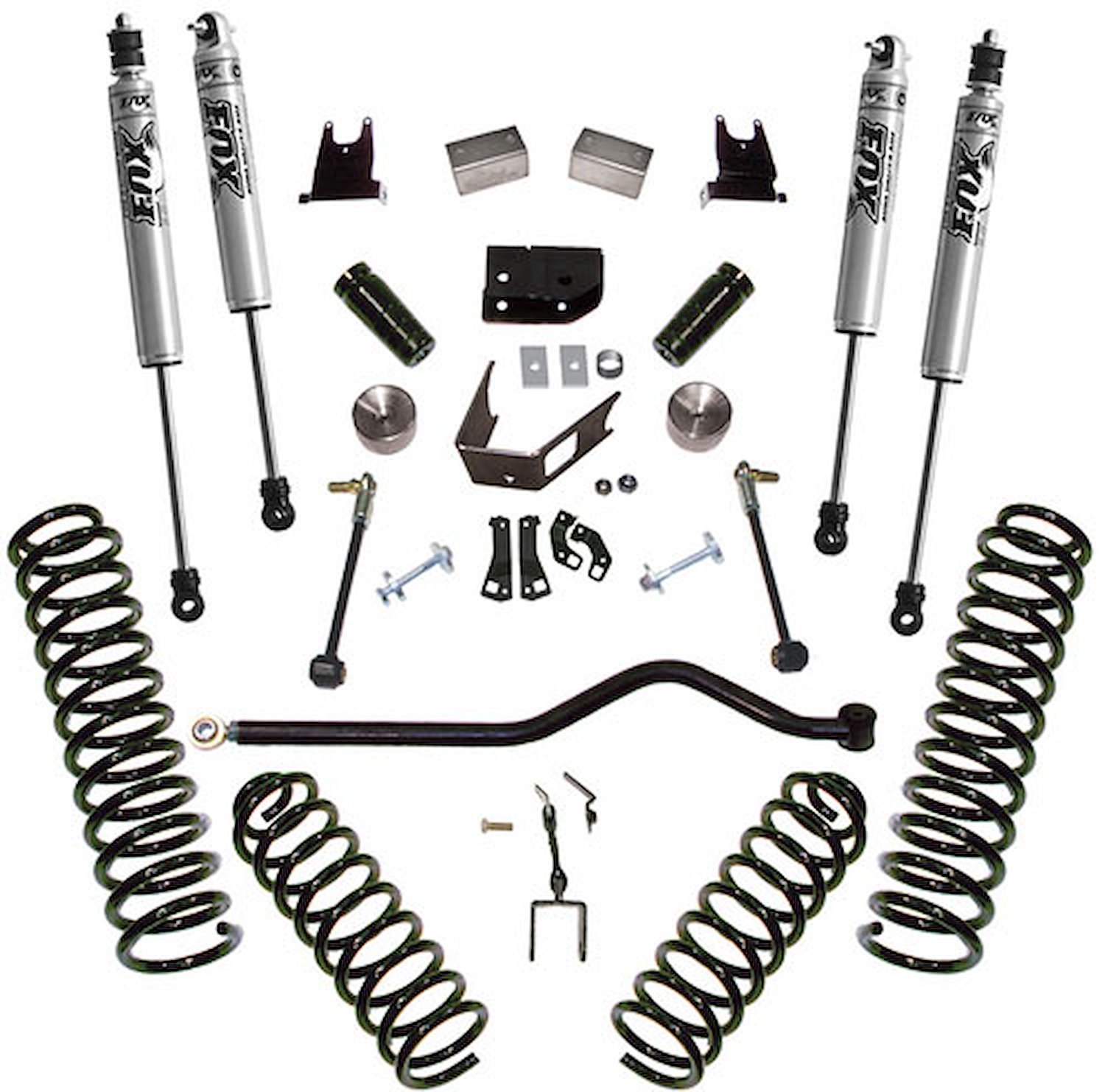K927F Front and Rear Suspension Lift Kit, Lift