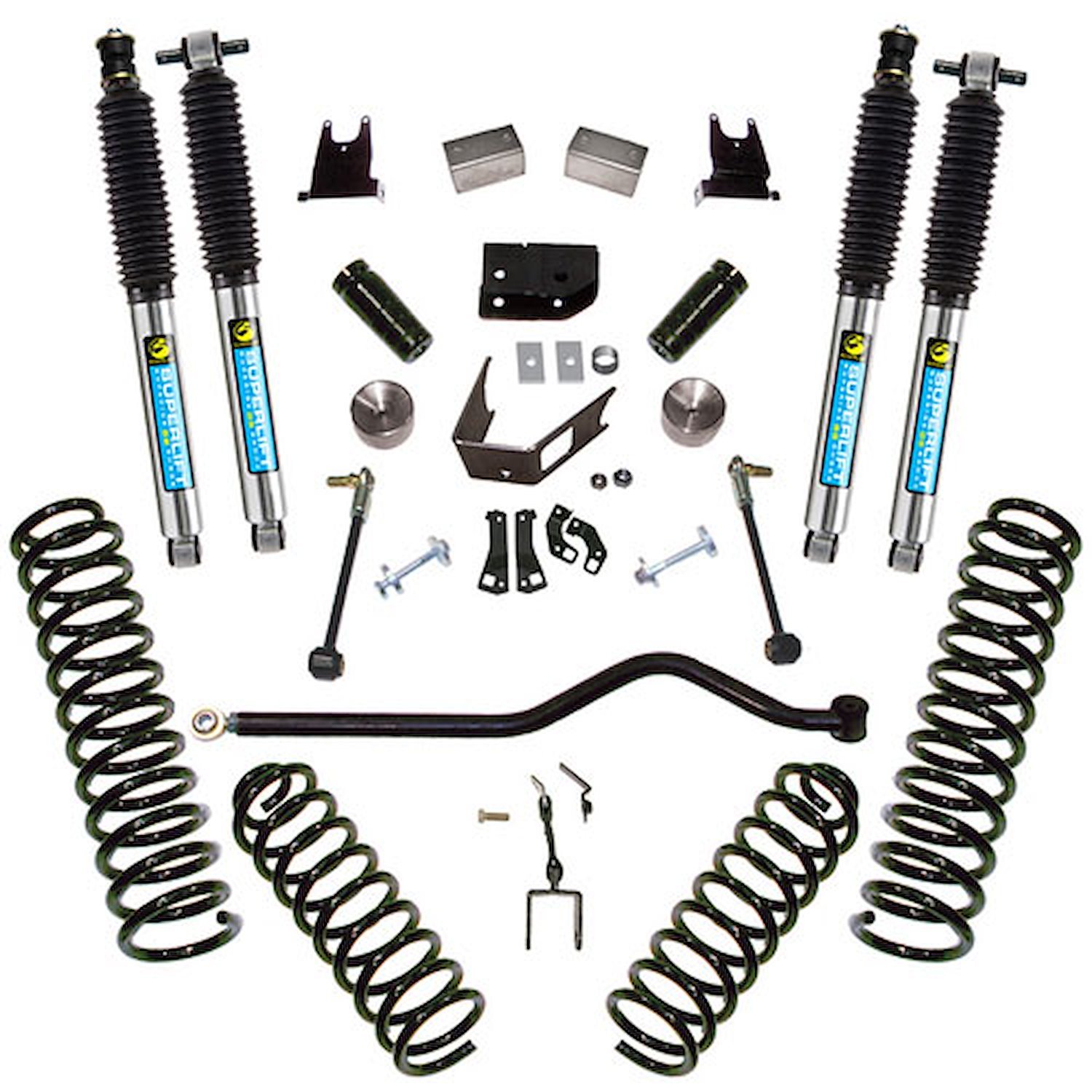 K928B Front and Rear Suspension Lift Kit, Lift