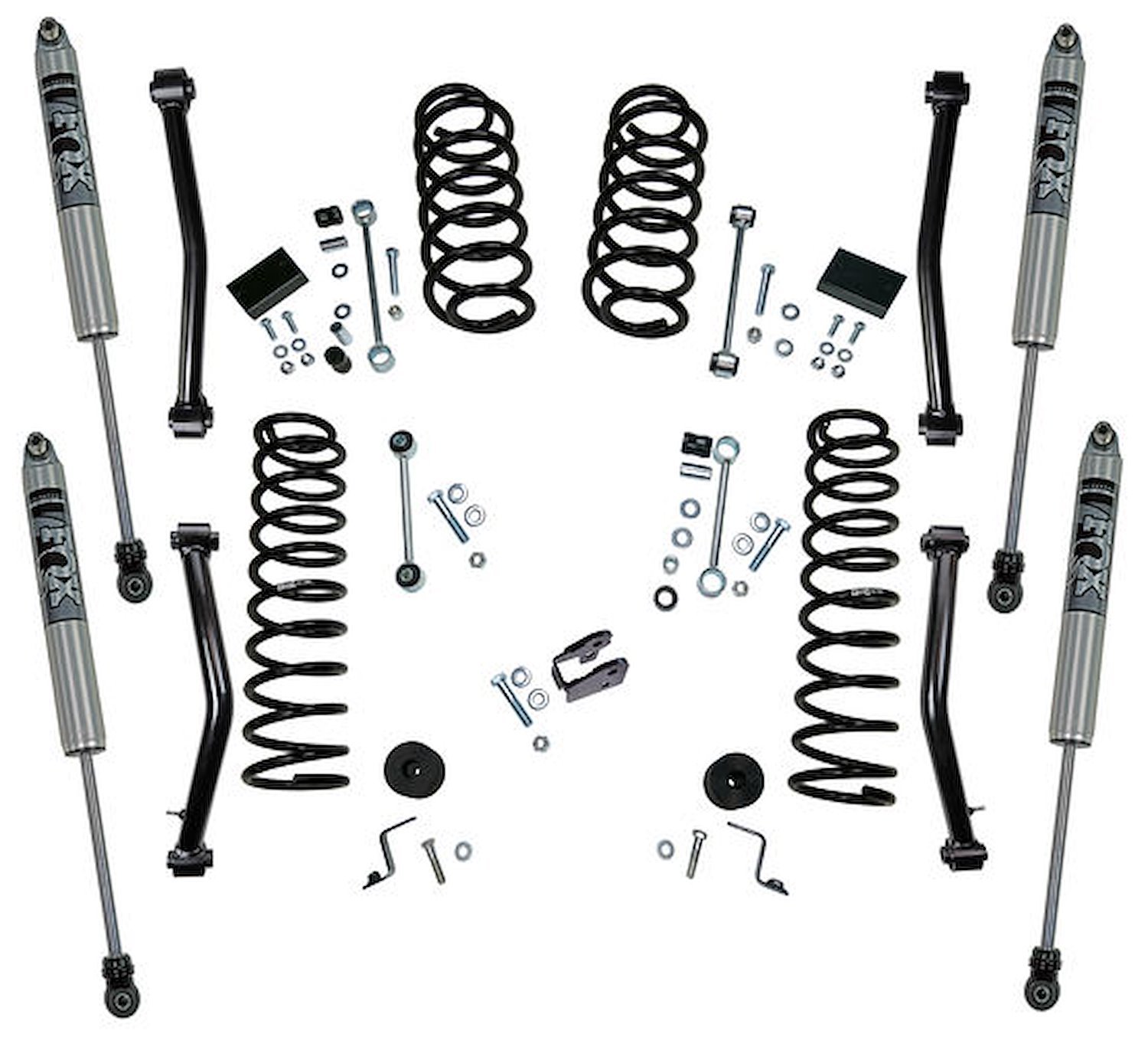 4 In. Lift Kit with Fox Shocks for